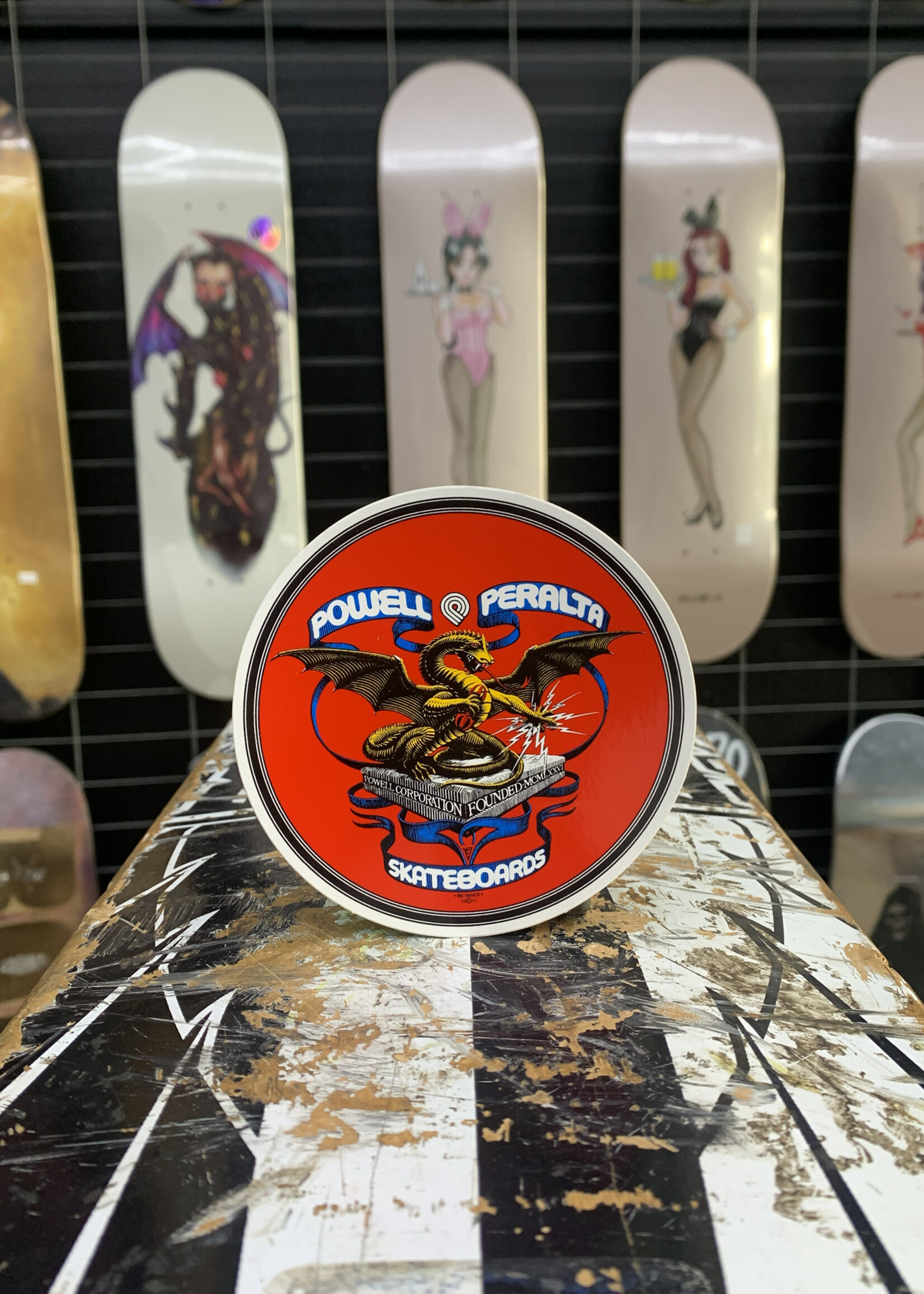 Powell Peralta POWELL PERALTA - Banner Dragon Sticker - 4"