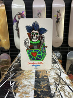 Powell Peralta POWELL PERLTA - Chris Hiett Jack in the Box Skull Sticker - 6"