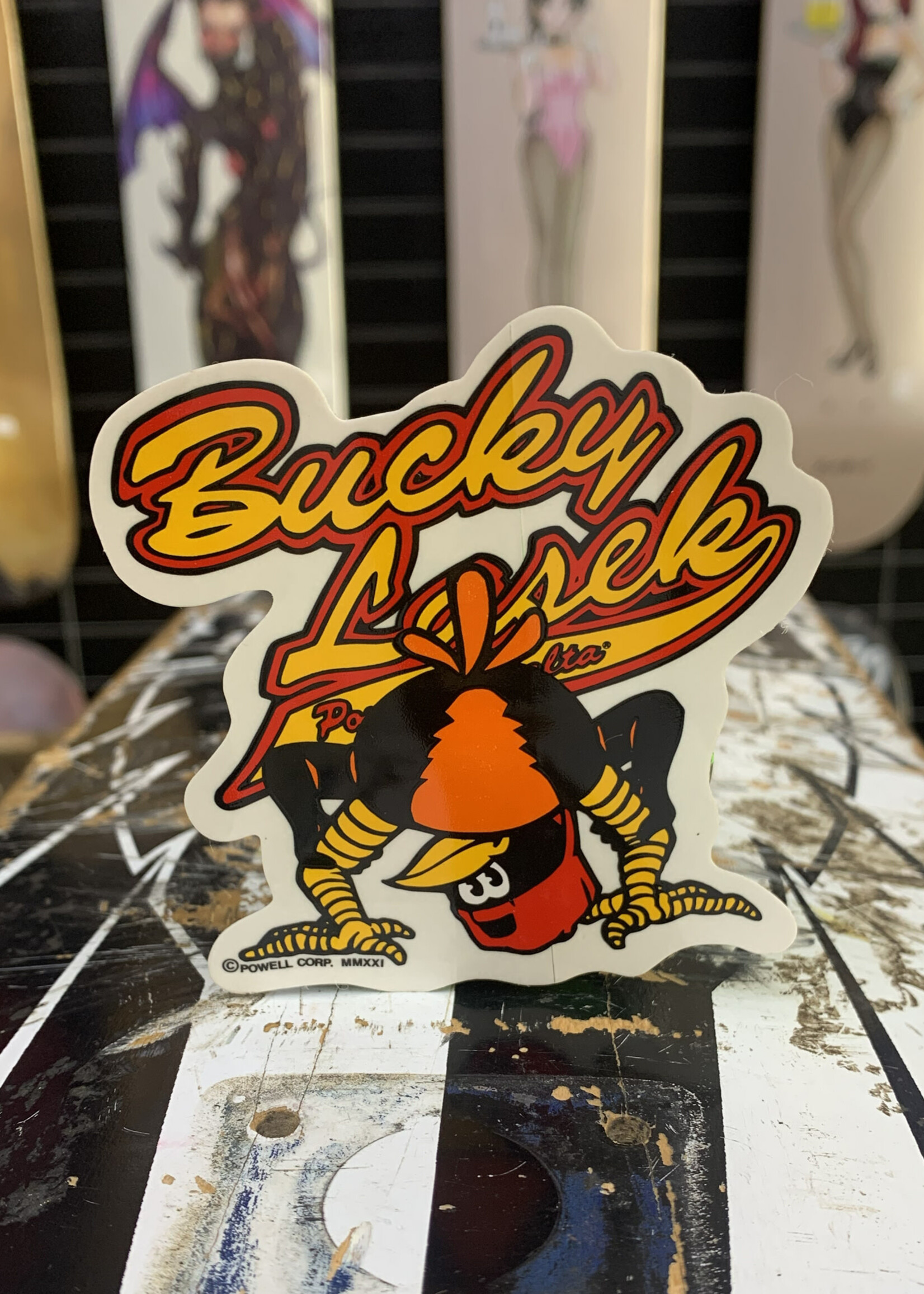 Powell Peralta POWELL PERALTA - Bucky Lasek Stadium Sticker