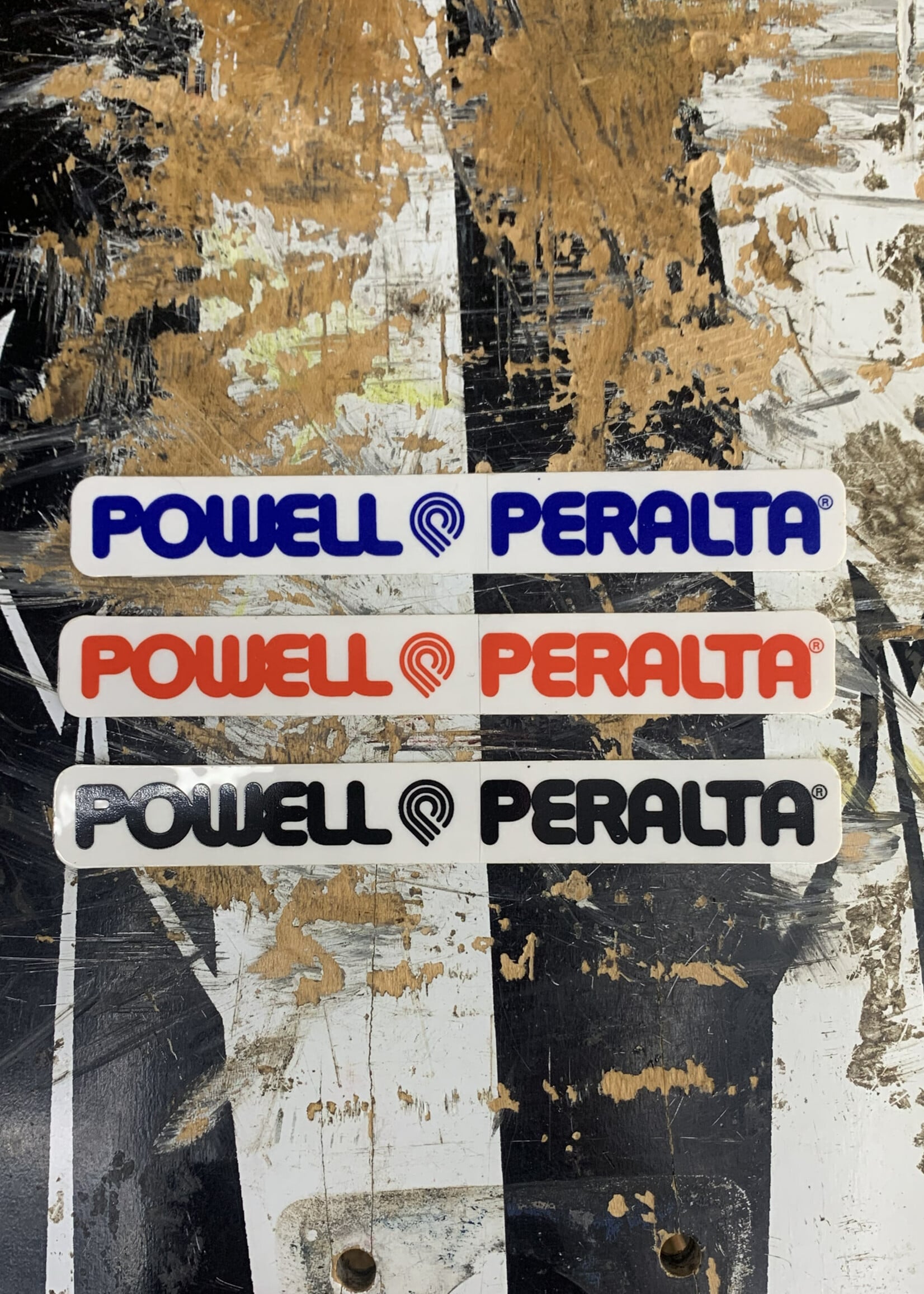Powell Peralta POWELL PERALTA - Script Strip Sticker Small - 4"