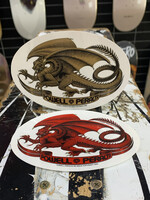 Powell Peralta POWELL PERALTA - Oval Dragon Sticker - 5"