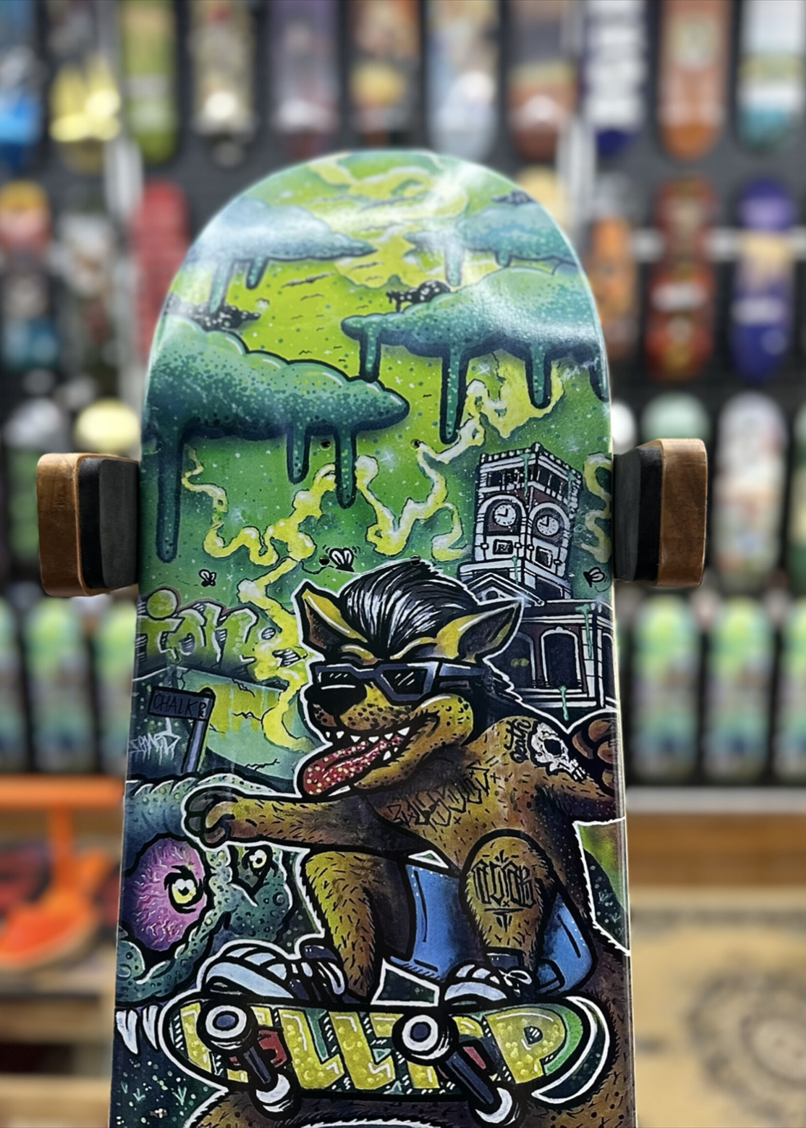 Hilltop Skateshop HILLTOP SKATESHOP - Brodie Eyers 2025 Graphic Classic Shape Popsicle