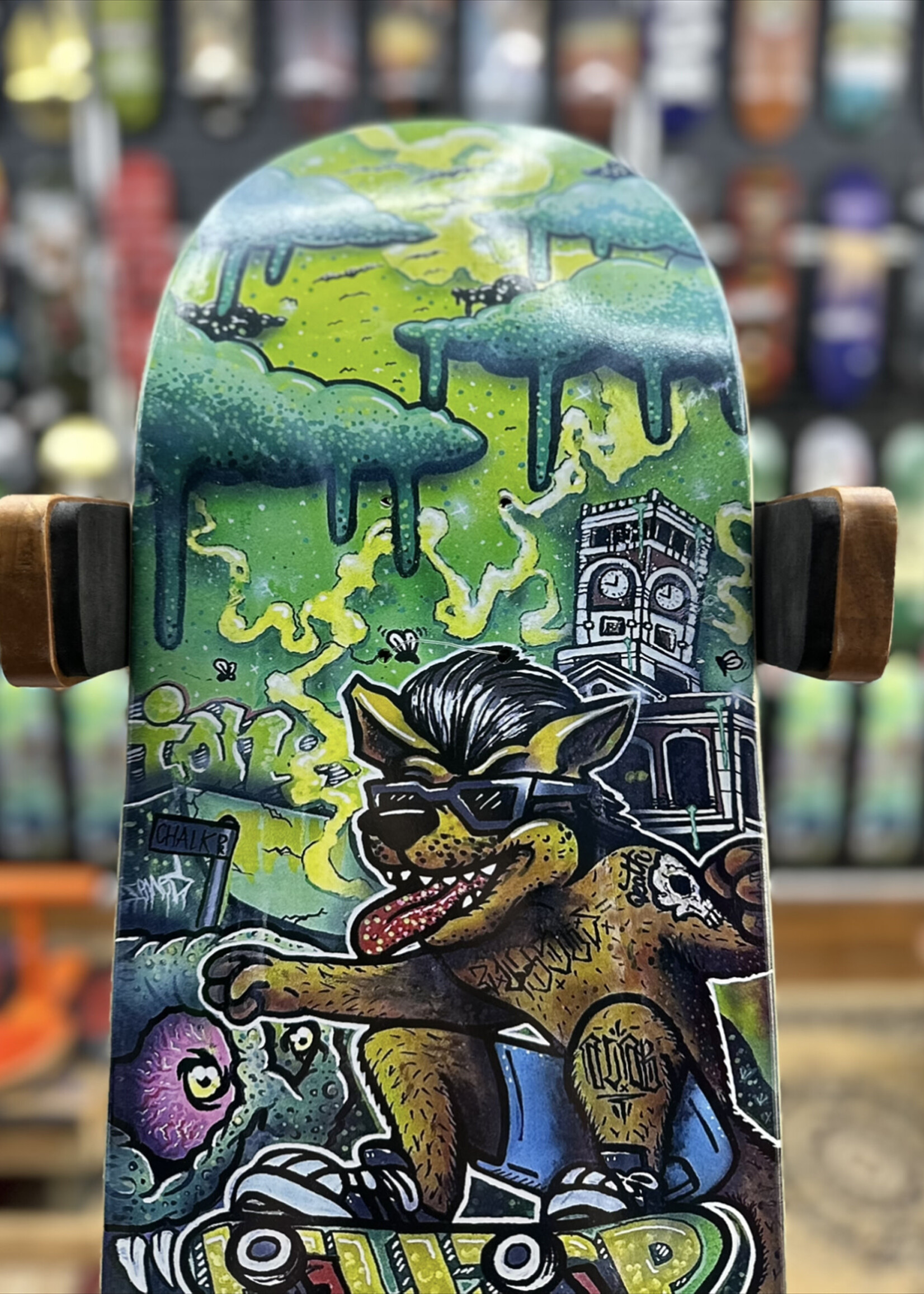 Hilltop Skateshop HILLTOP SKATESHOP - B. Eyers Shop Graphic Blunt Nose Popsicle