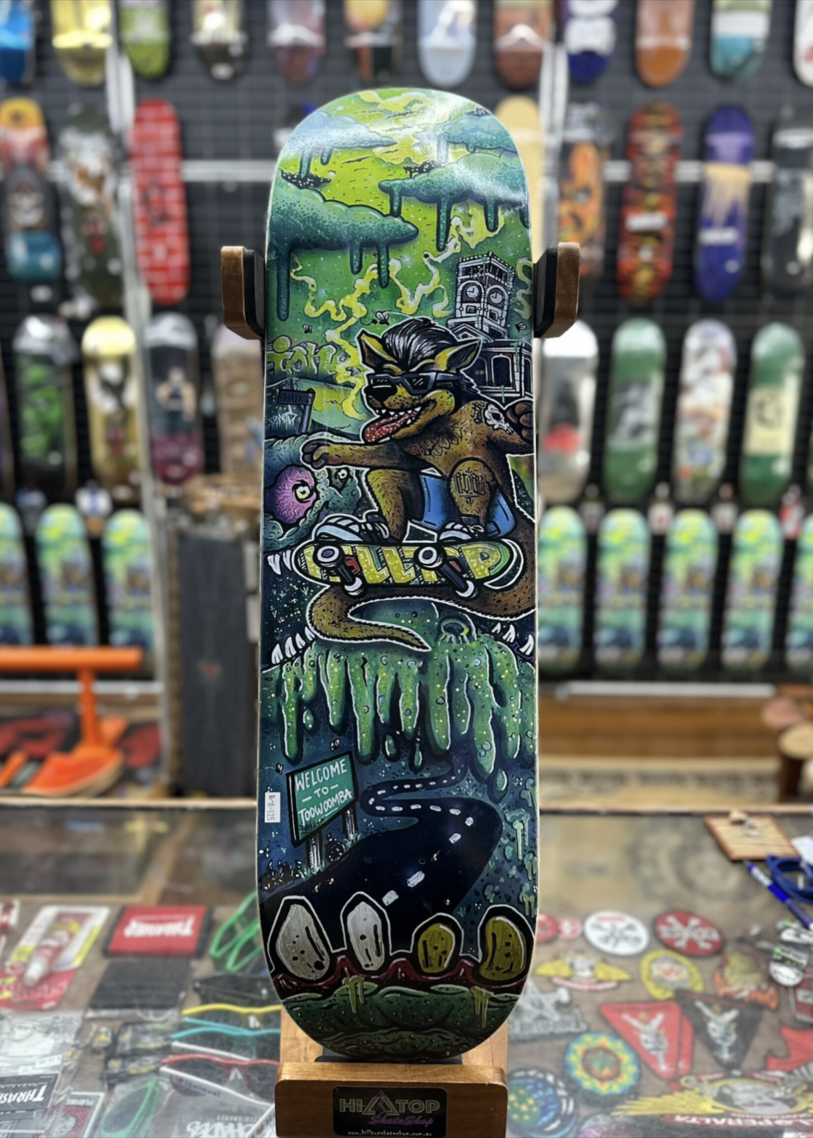 Hilltop Skateshop HILLTOP SKATESHOP - B. Eyers Shop Graphic Blunt Nose Popsicle