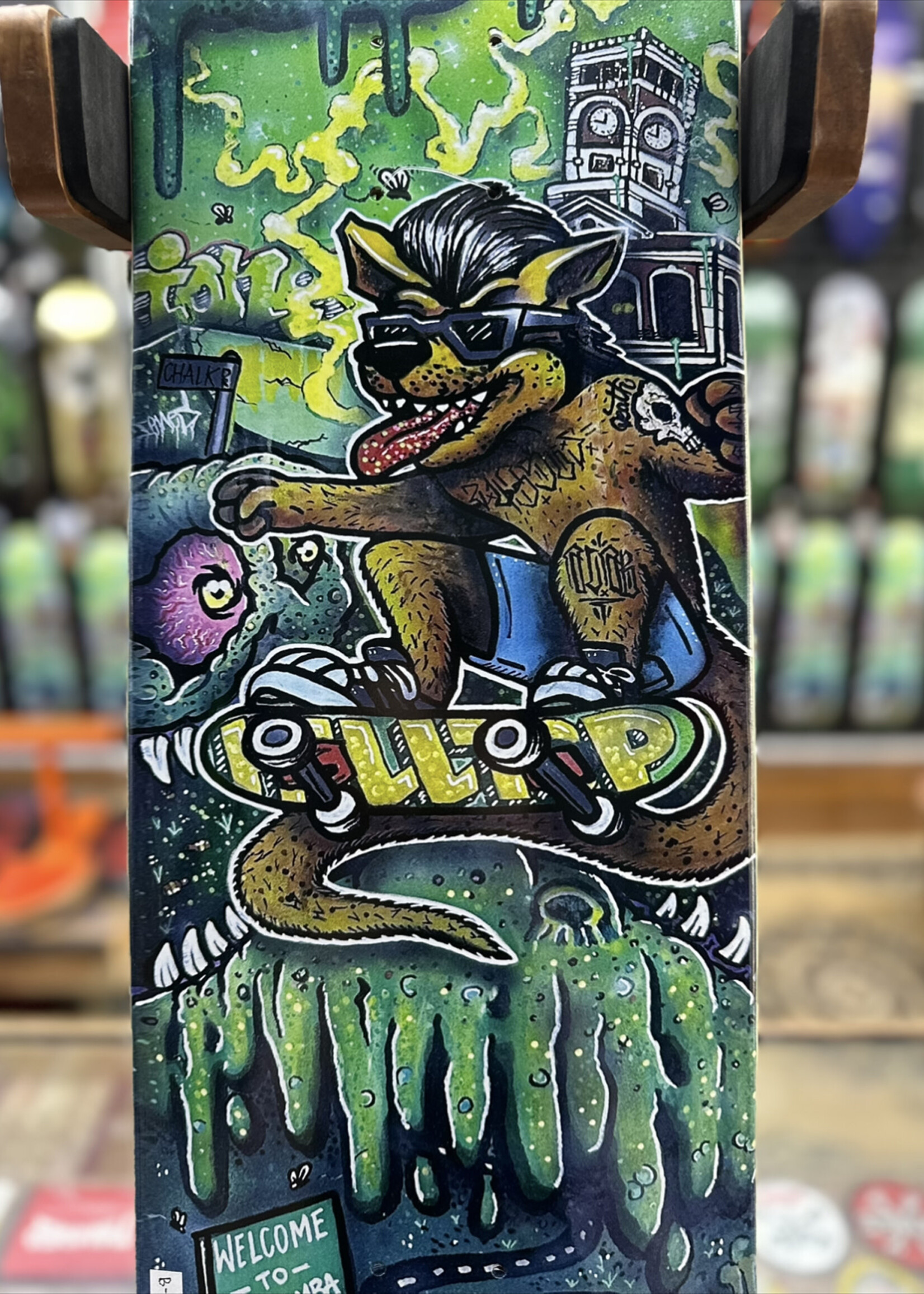 Hilltop Skateshop HILLTOP SKATESHOP - B. Eyers Shop Graphic Blunt Nose Popsicle
