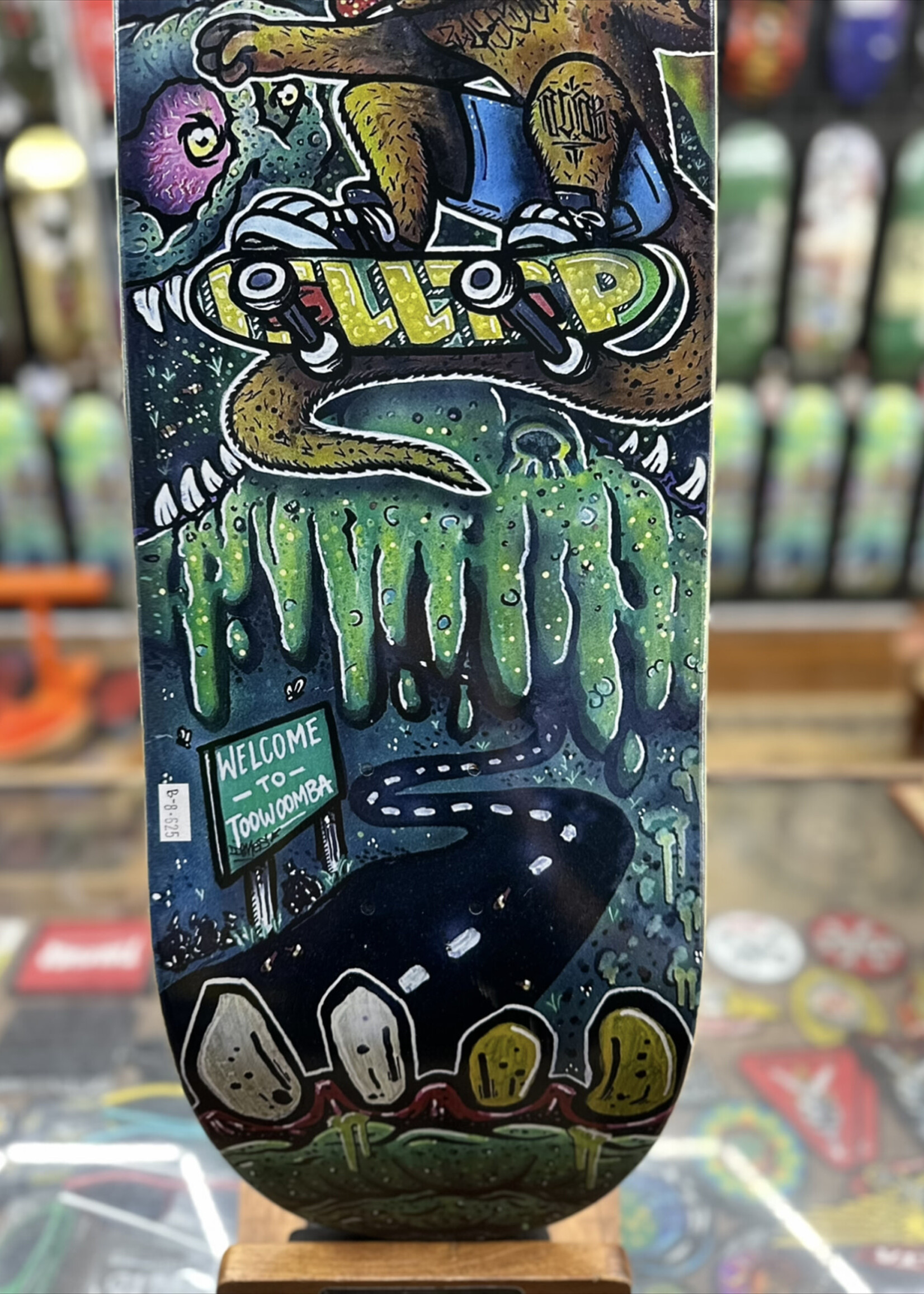 Hilltop Skateshop HILLTOP SKATESHOP - B. Eyers Shop Graphic Blunt Nose Popsicle