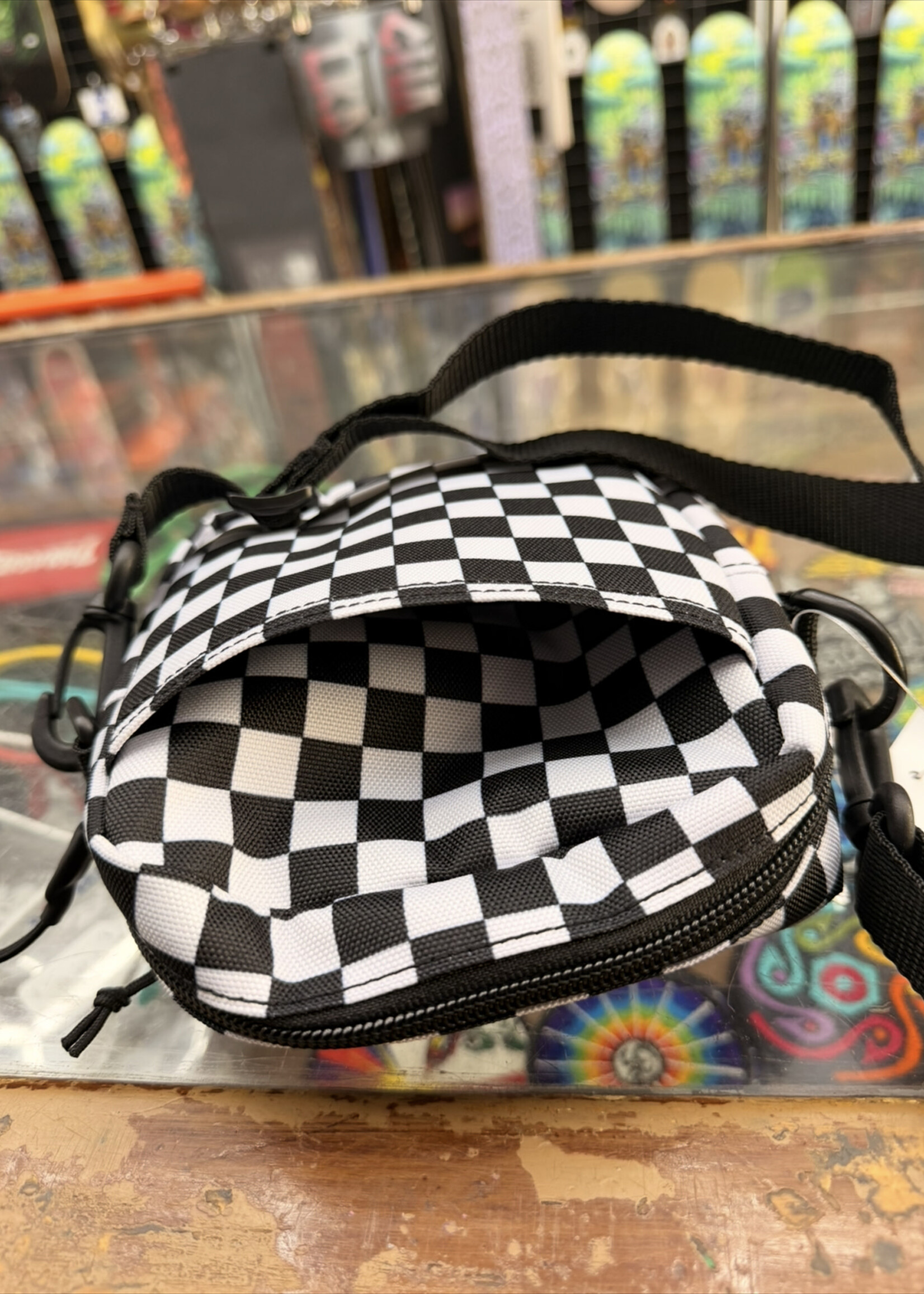 Vans VANS - Bail Shoulder Bag - Black/White Checker