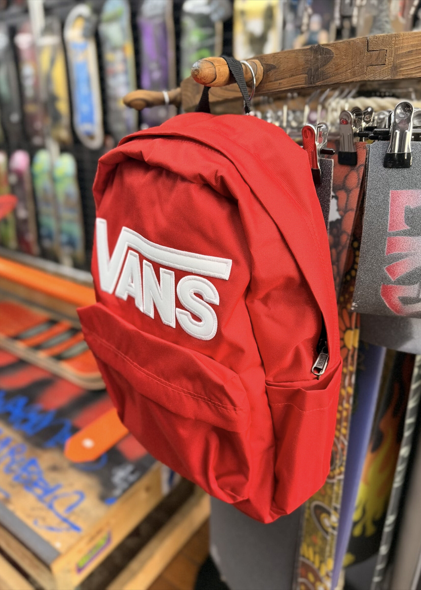 Vans VANS - Old Skool Drop V Backpack - Racing Red