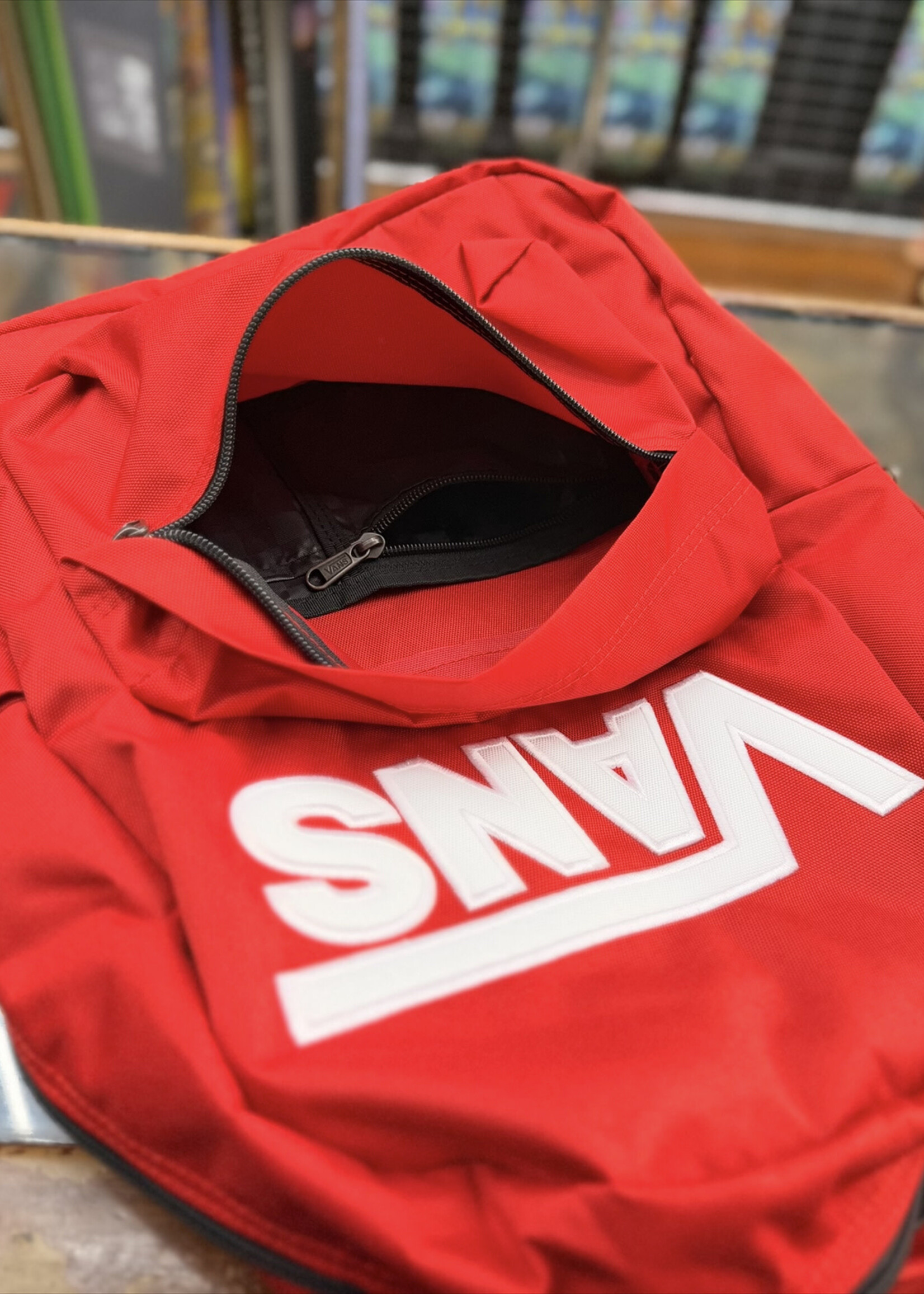 Vans VANS - Old Skool Drop V Backpack - Racing Red