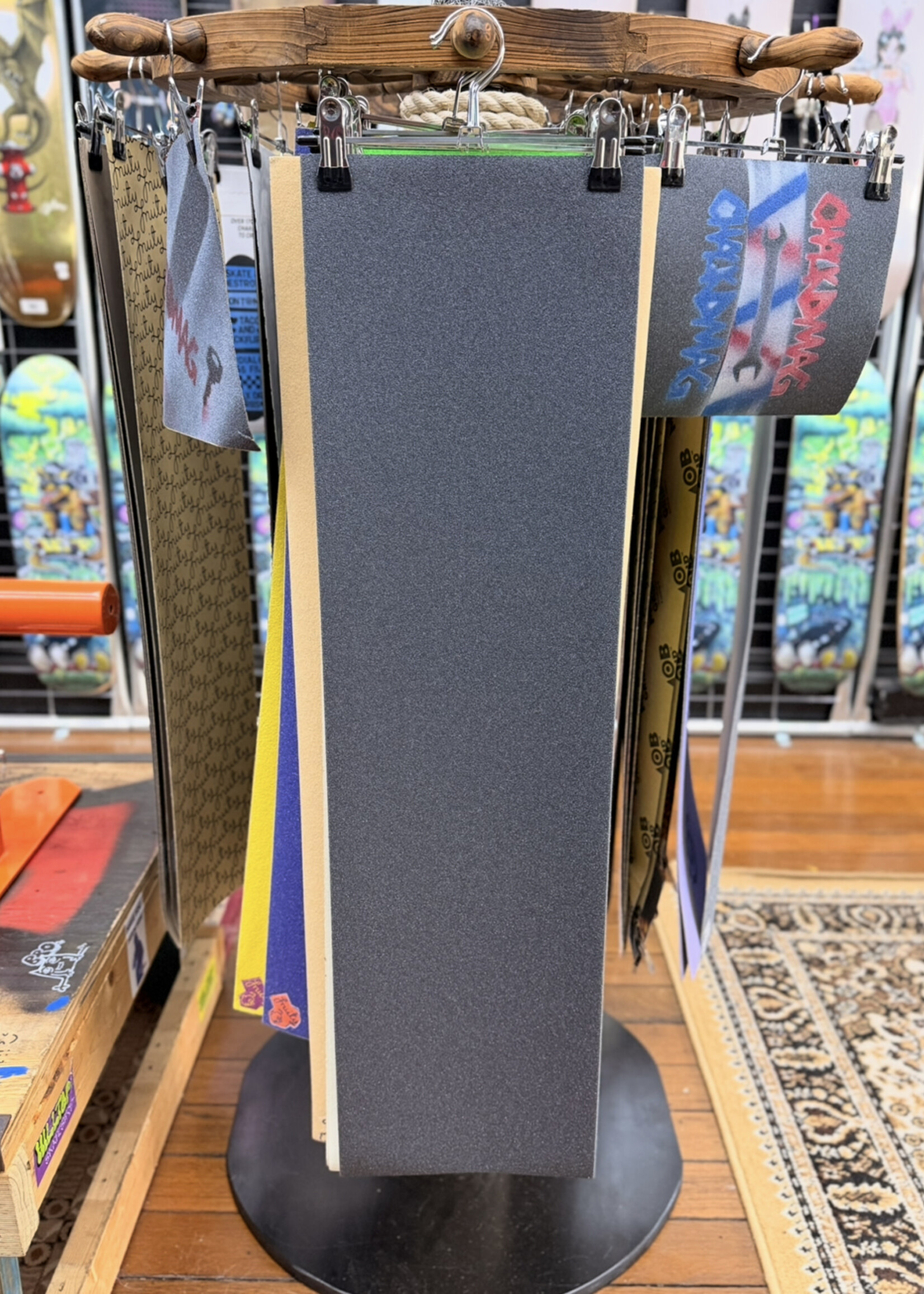 MOB GRIP TAPE MOB - Grip tape Black - 9" x 33"