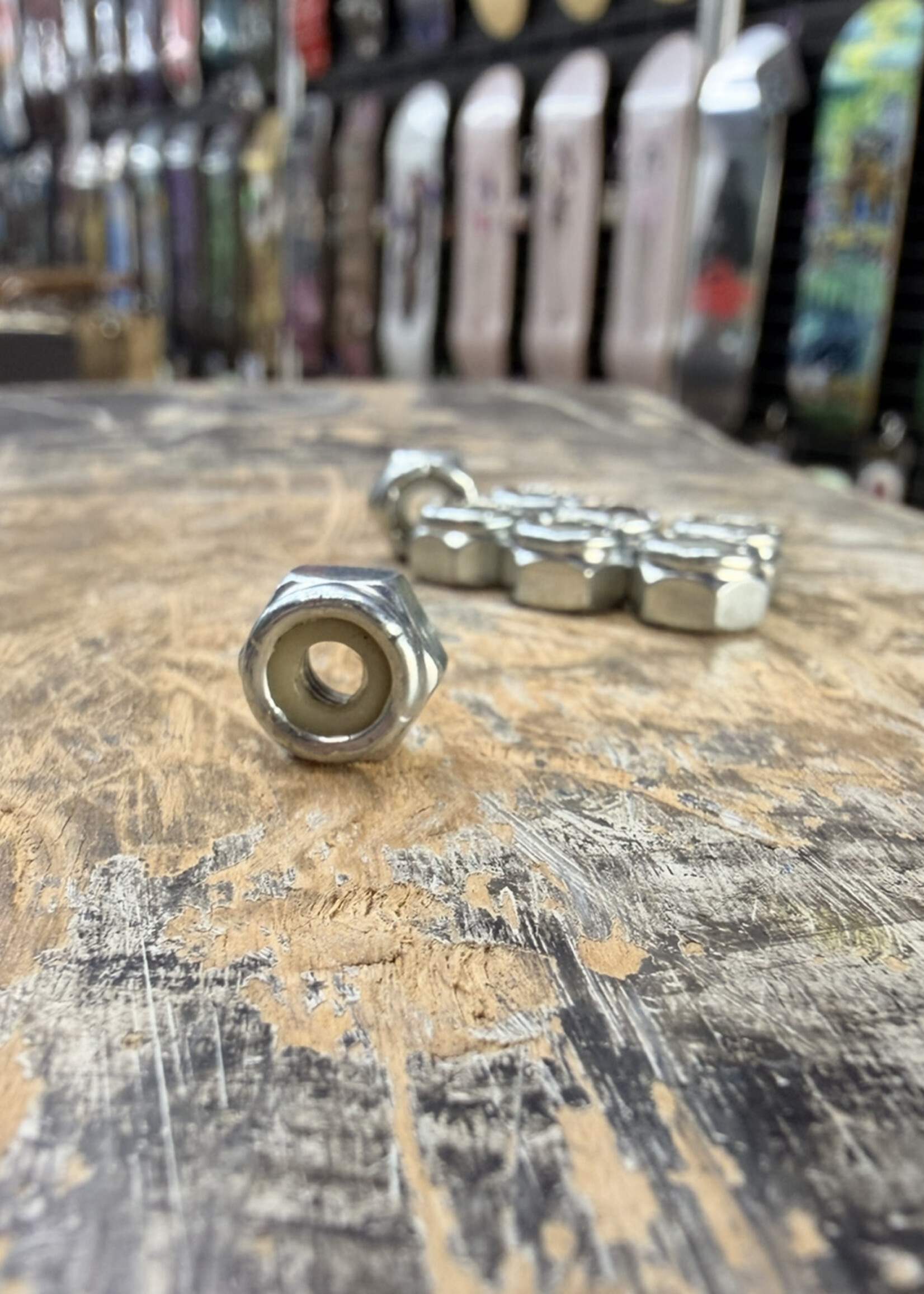 Mini Logo SPARE PARTS - Nyloc Bolt Hardware Nut 3/8"
