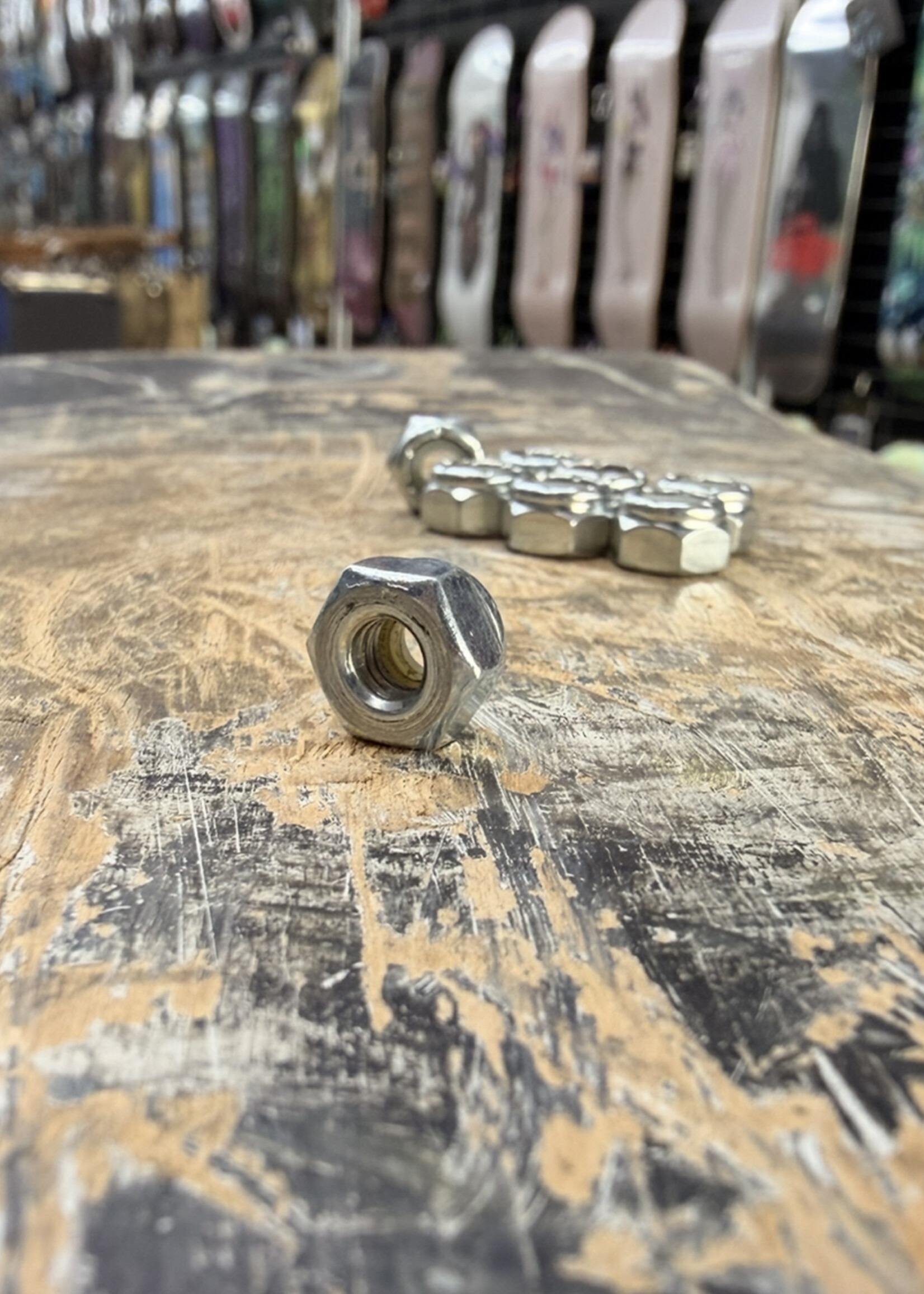 Mini Logo SPARE PARTS - Nyloc Bolt Hardware Nut 3/8"