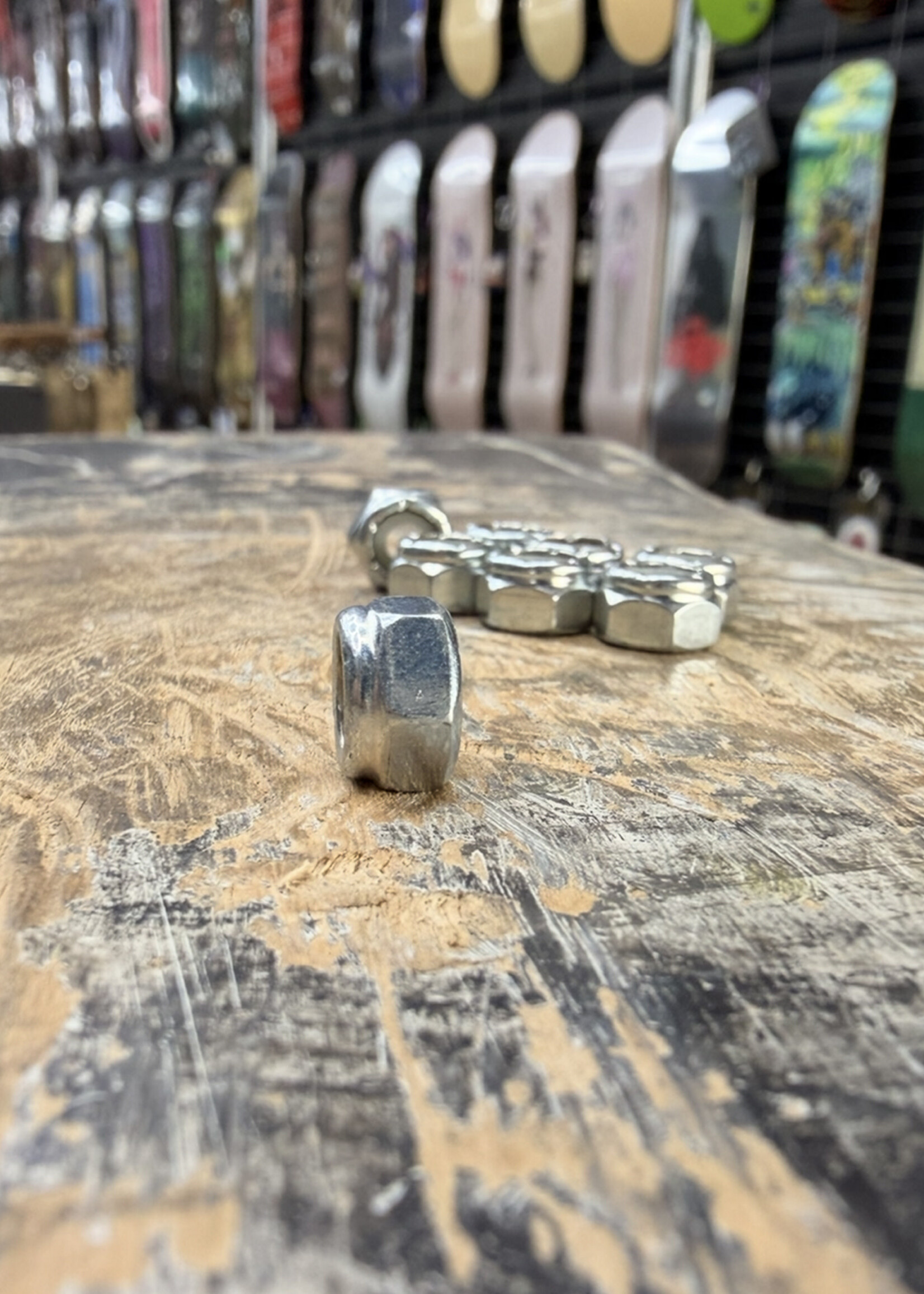 Mini Logo SPARE PARTS - Nyloc Bolt Hardware Nut 3/8"