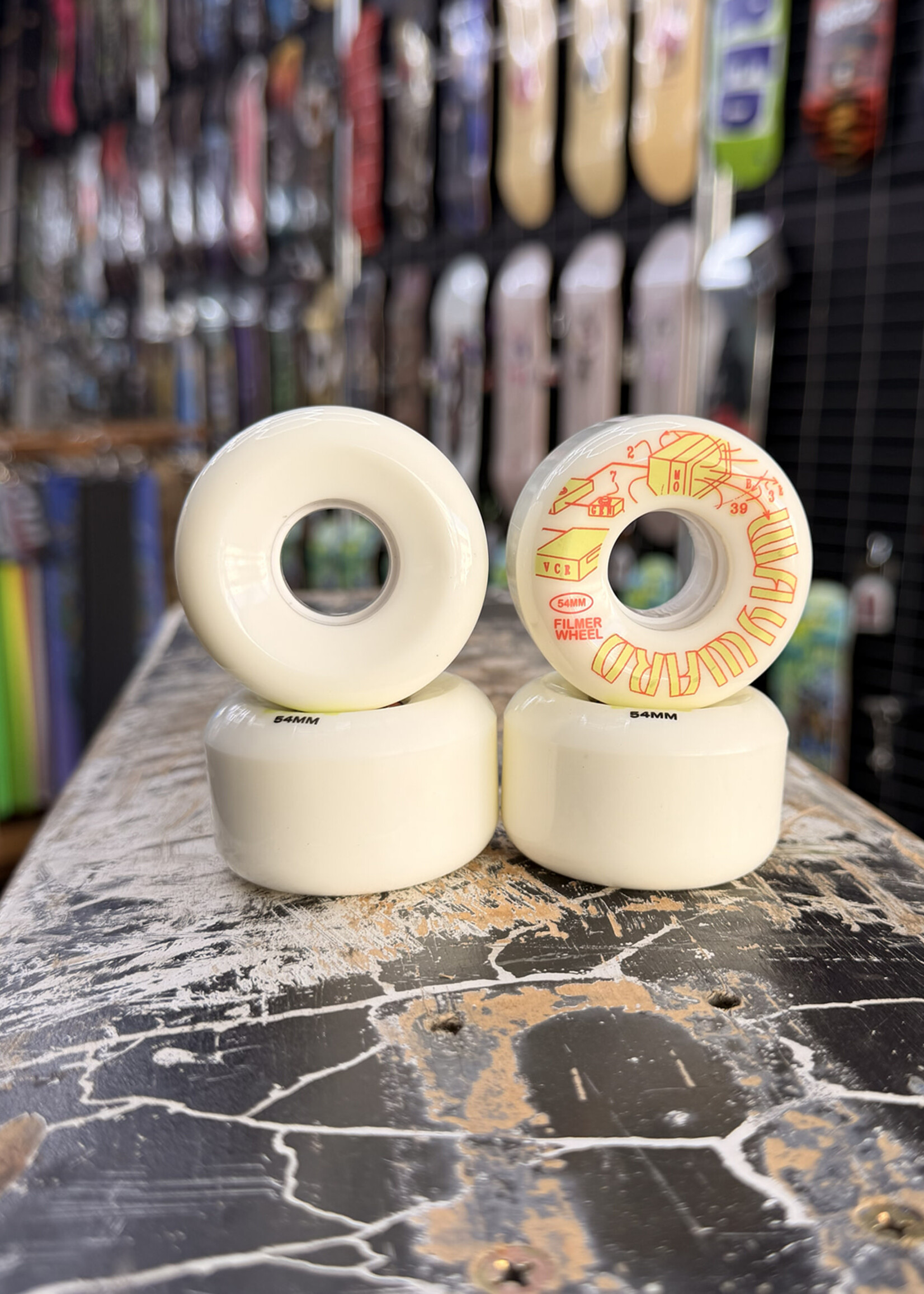 Wayward Wheels WAYWARD WHEELS - Filmer Wheels Inner Plastic Core - 54mm 80a