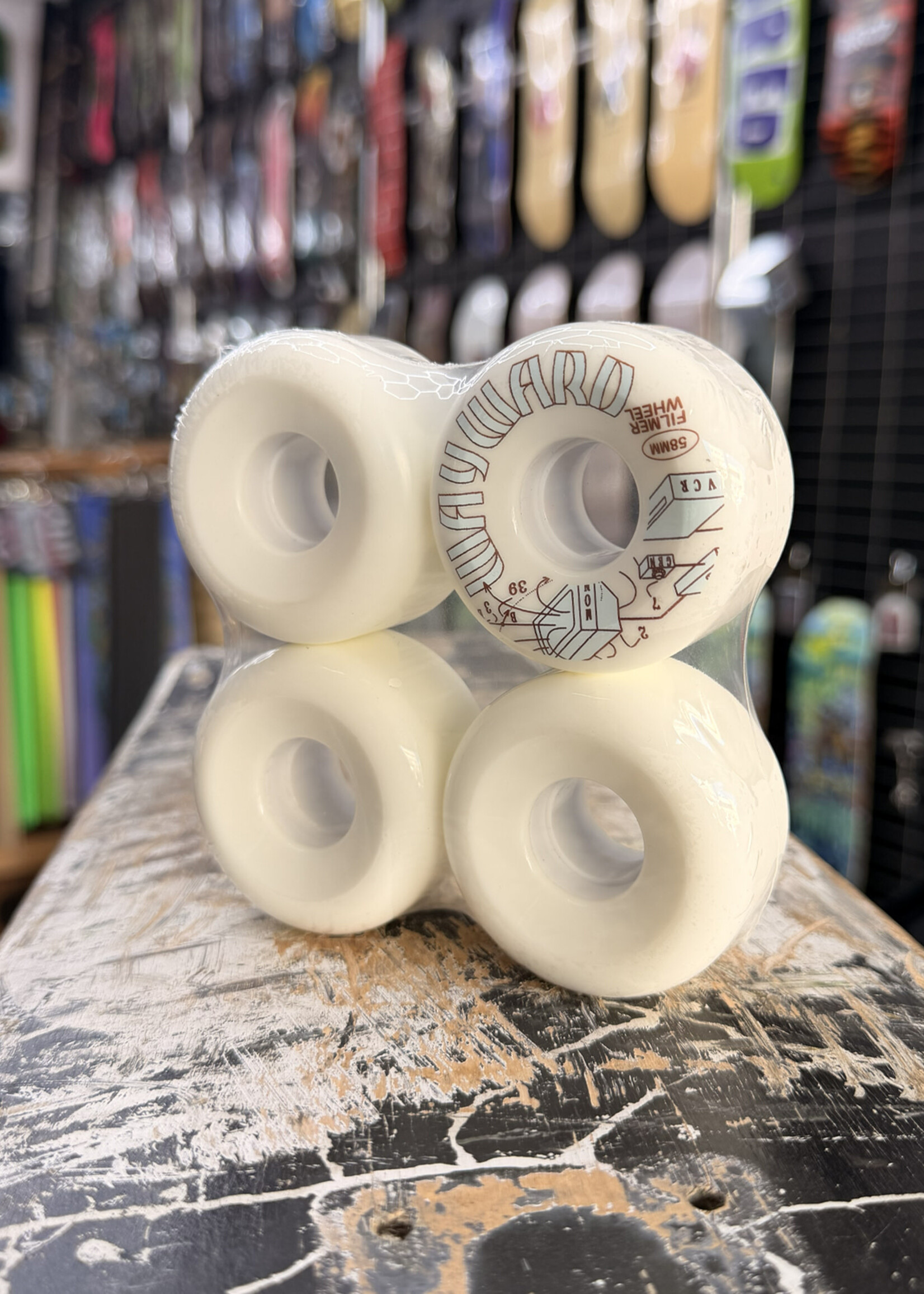 Wayward Wheels WAYWARD WHEELS - Filmer Wheels Inner Plastic Core - 58mm 80a