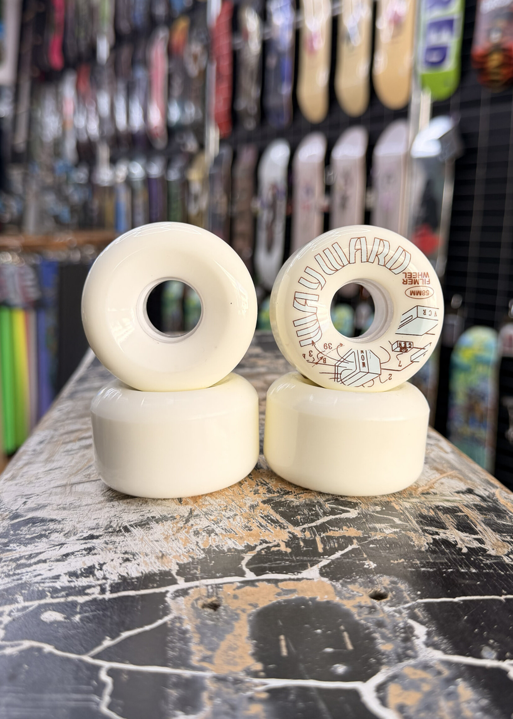 Wayward Wheels WAYWARD WHEELS - Filmer Wheels Inner Plastic Core - 58mm 80a