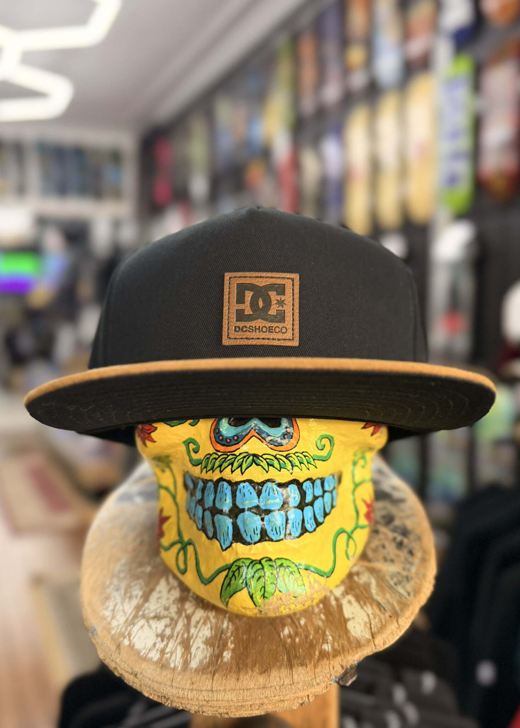 DC Shoes DC SHOES - Brackers Black/Tan Snapback Cap