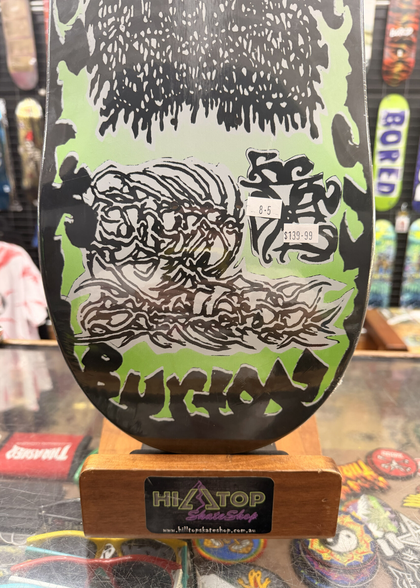 There Skateboards THERE SKATEBOARDS - Chandler Burton Festering Jester Deck - 8.5"