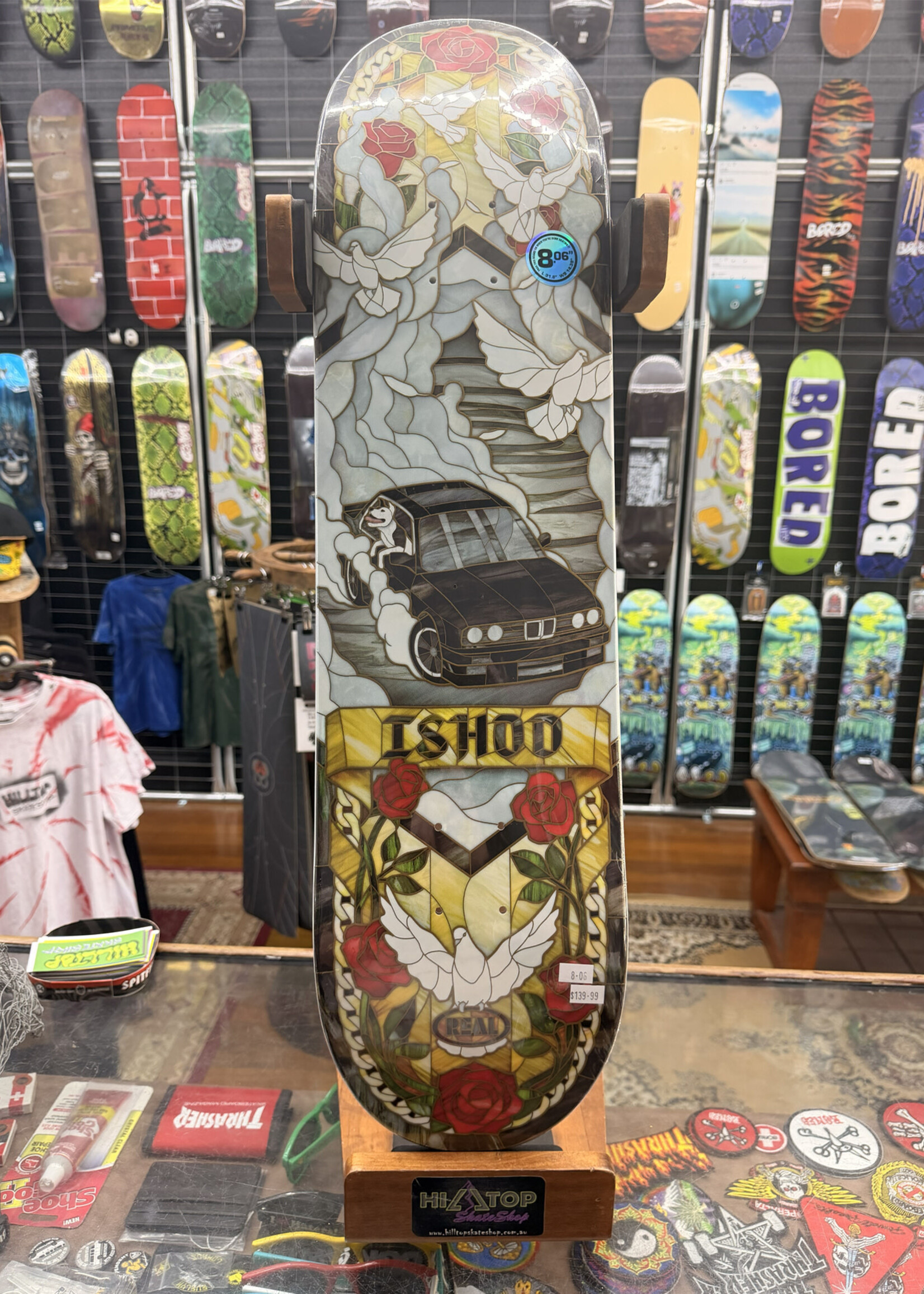 Real Skateboards REAL SKATEBOARDS - Ishod Wair Cathedral II Deck - 8.06"