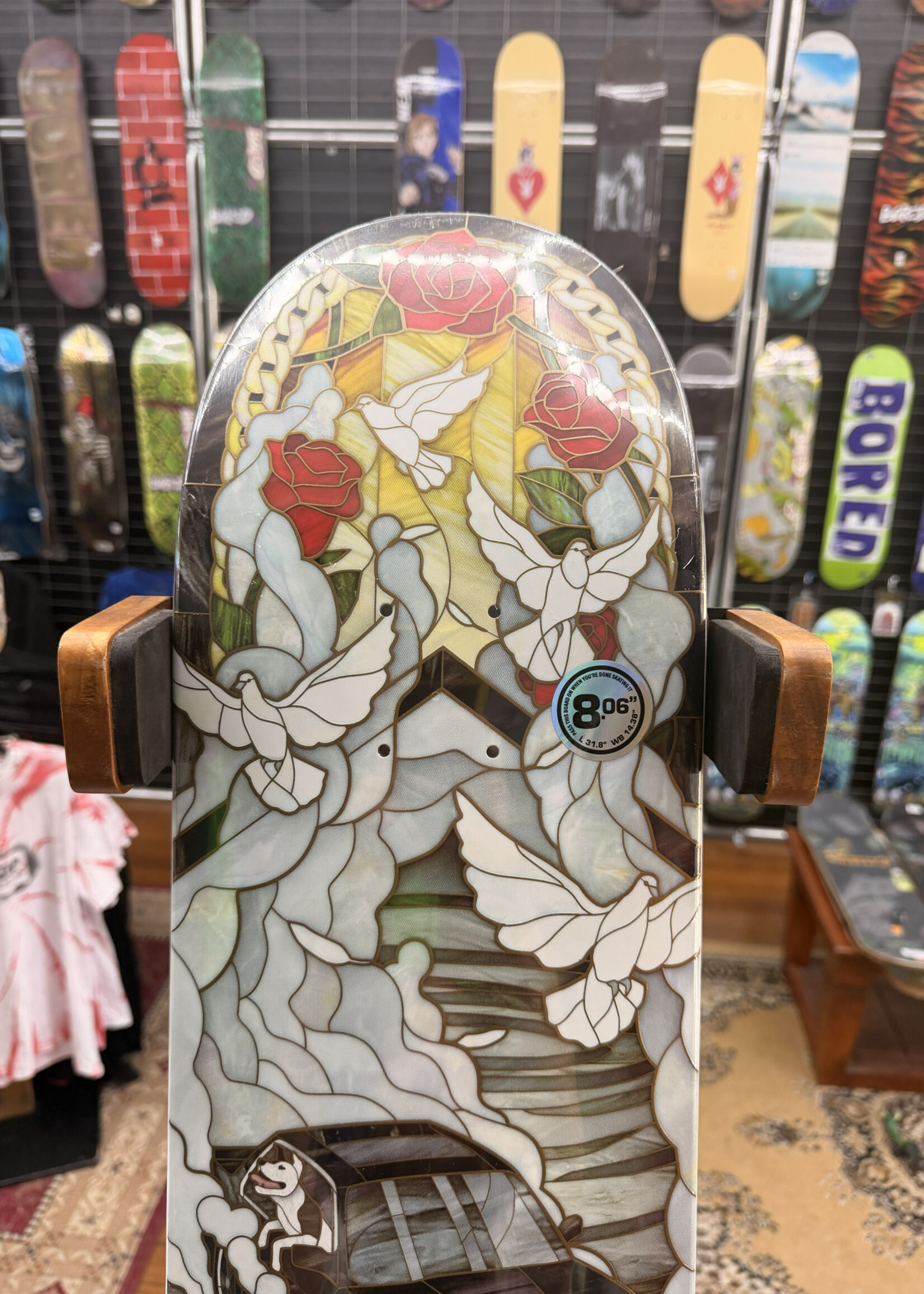 Real Skateboards REAL SKATEBOARDS - Ishod Wair Cathedral II Deck - 8.06"