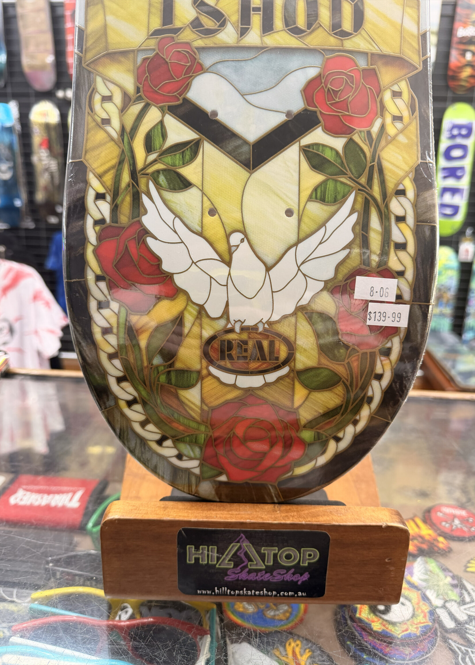 Real Skateboards REAL SKATEBOARDS - Ishod Wair Cathedral II Deck - 8.06"
