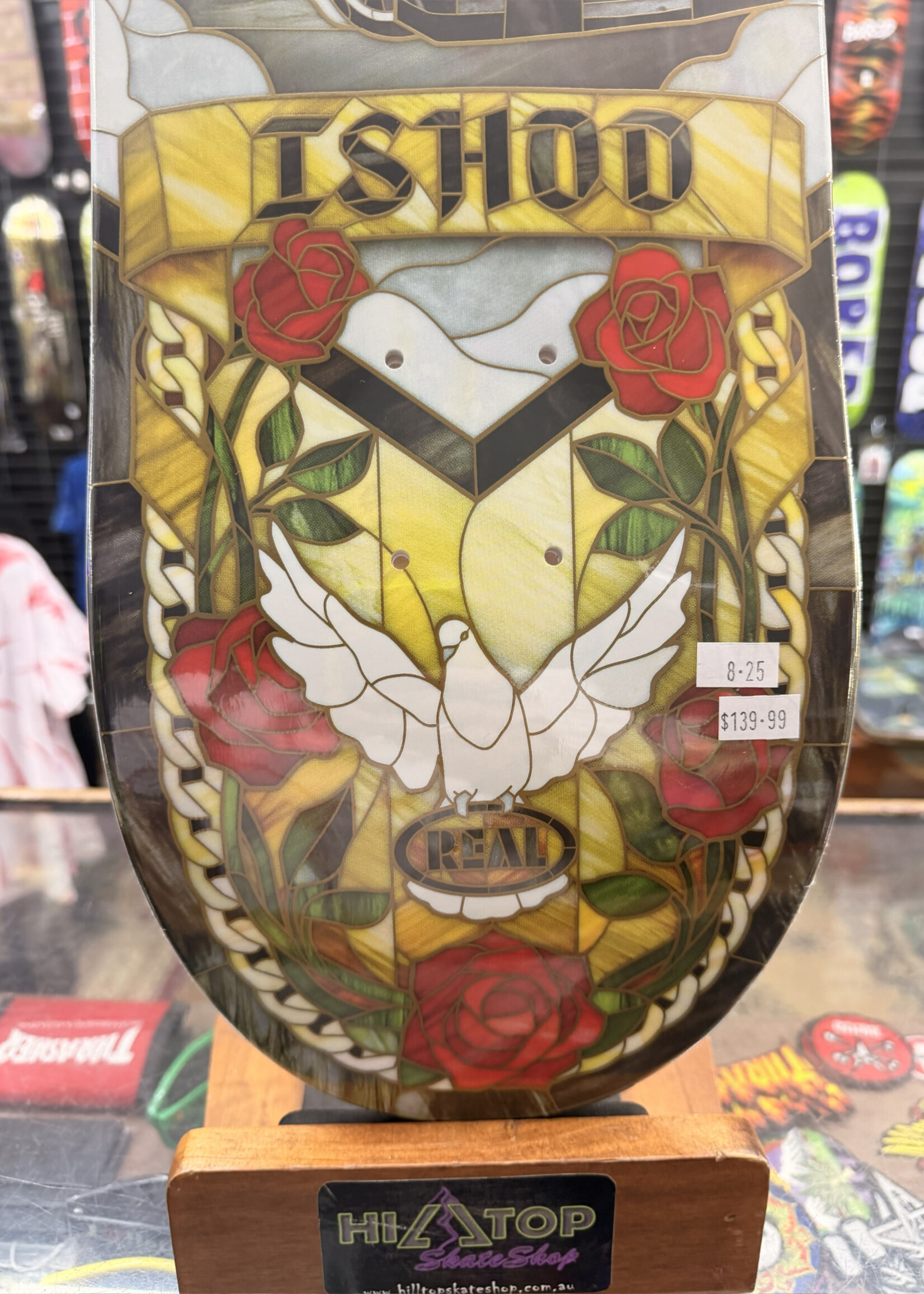 Real Skateboards REAL SKATEBOARDS - Ishod Wair Cathedral II Twin Tail Deck - 8.25"