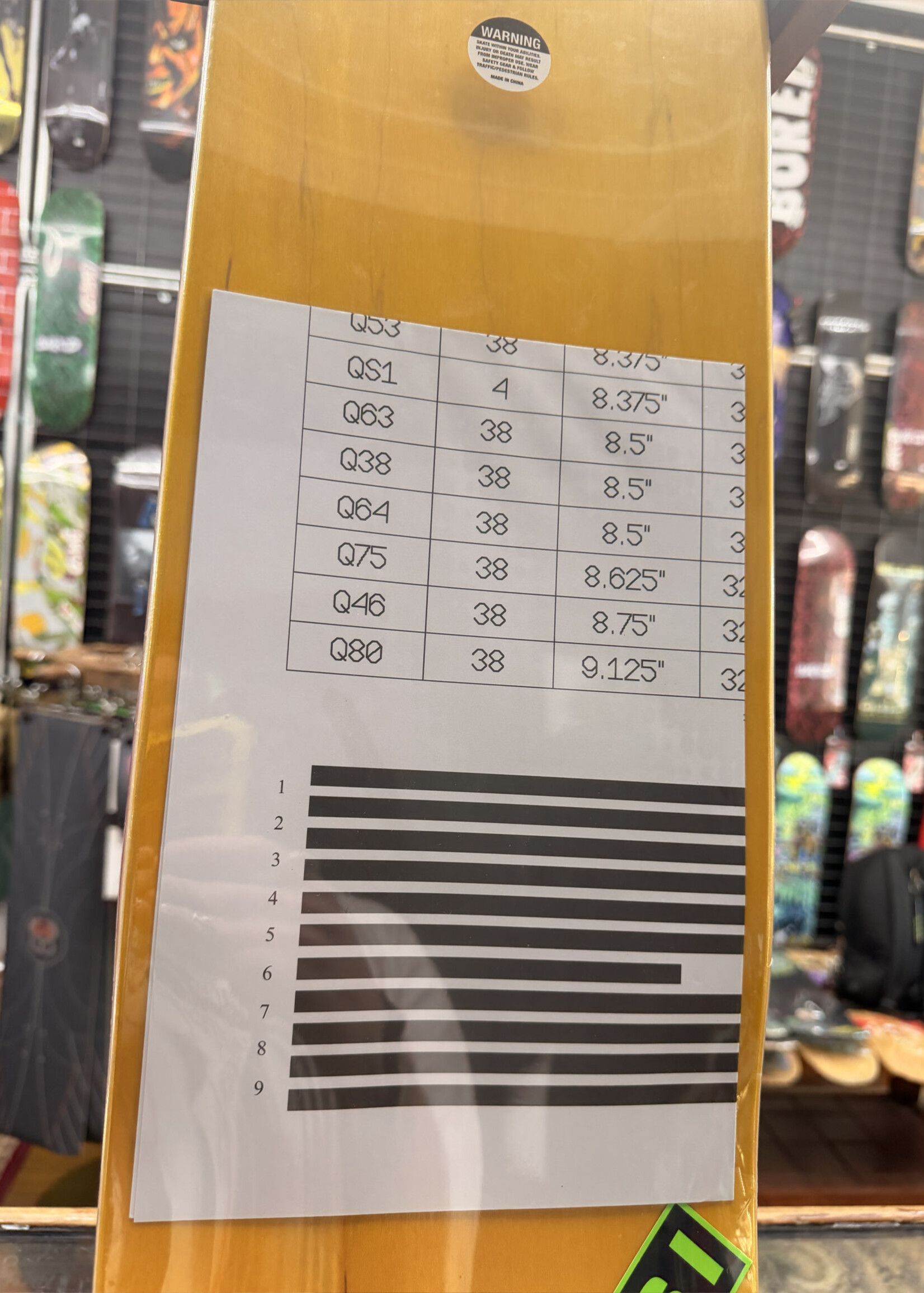 QUASI QUASI - Jon Rowe Knocker Deck - 8.5"