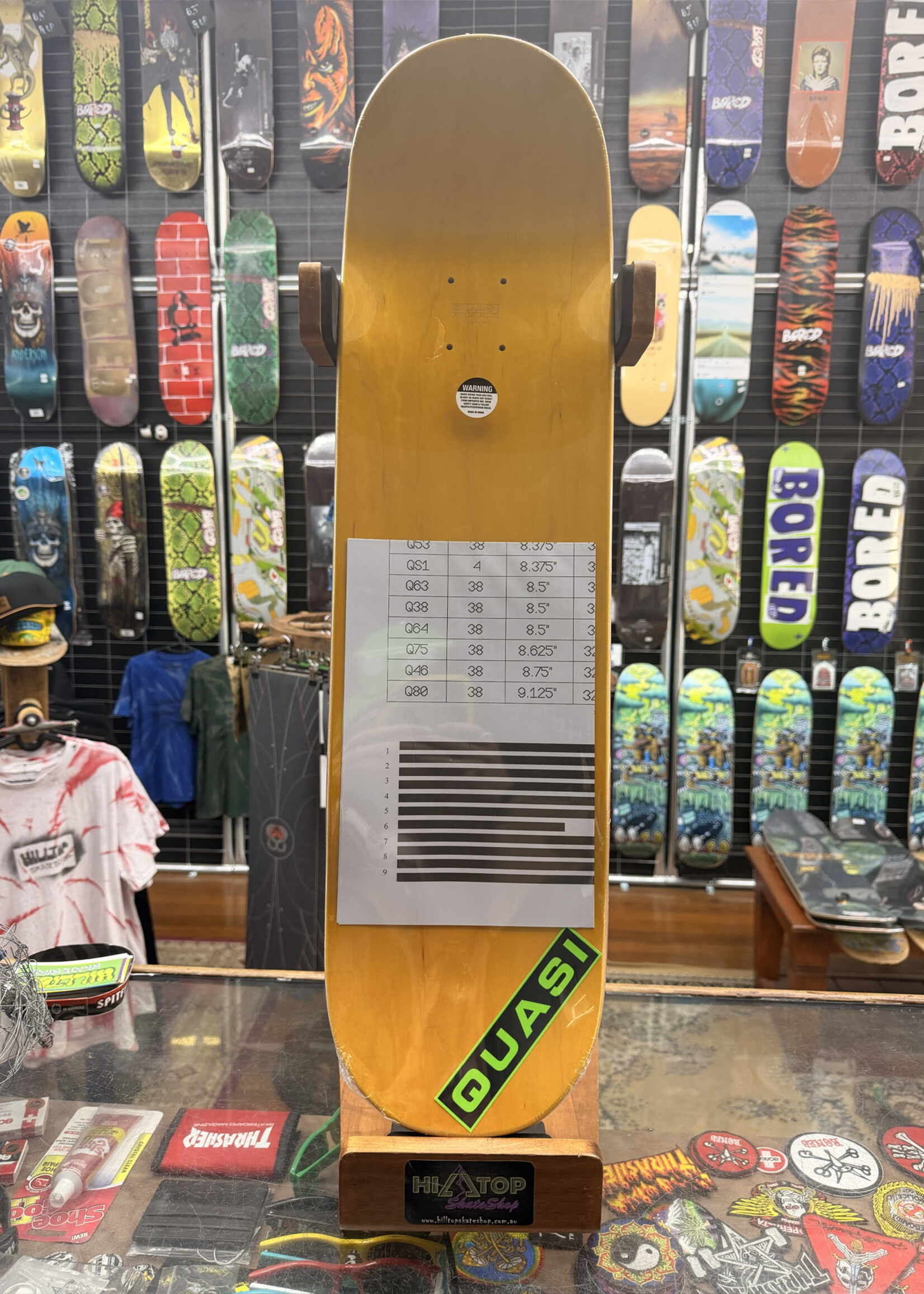 QUASI QUASI - Jon Rowe Knocker Deck - 8.5"