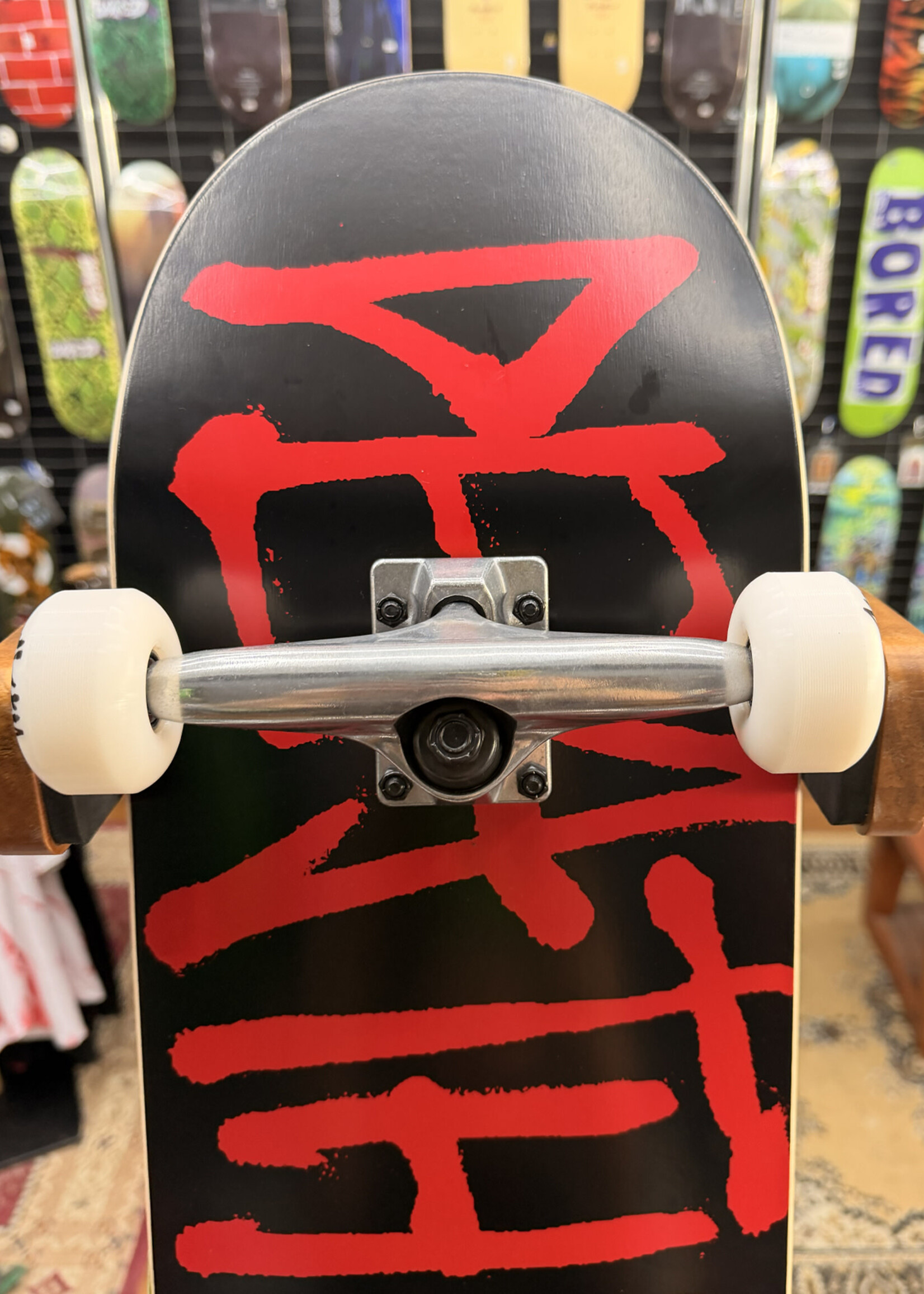Deathwish Skateboards DEATHWISH - Deathspray Black/Red Complete - 8.5"