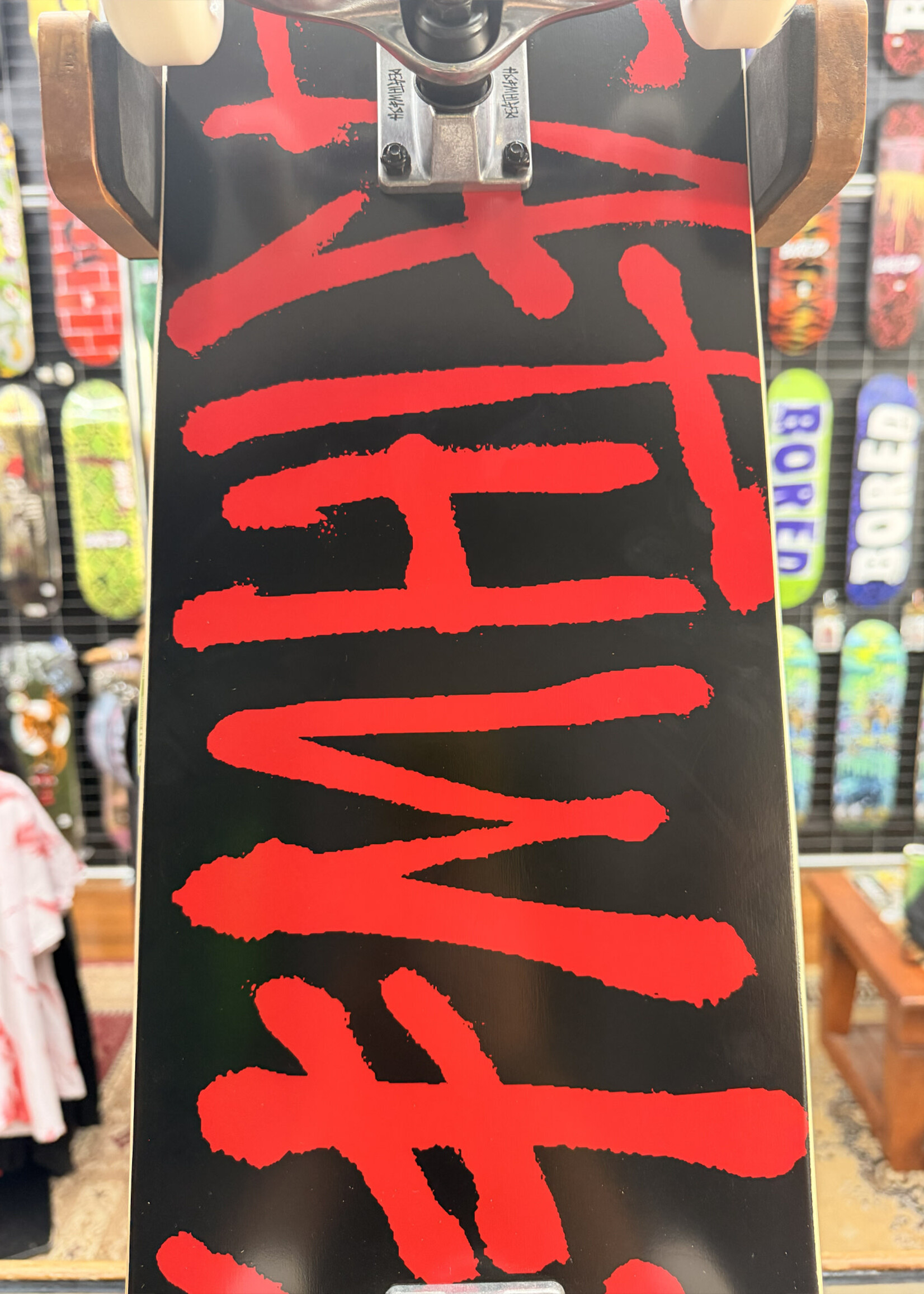 Deathwish Skateboards DEATHWISH - Deathspray Black/Red Complete - 8.5"