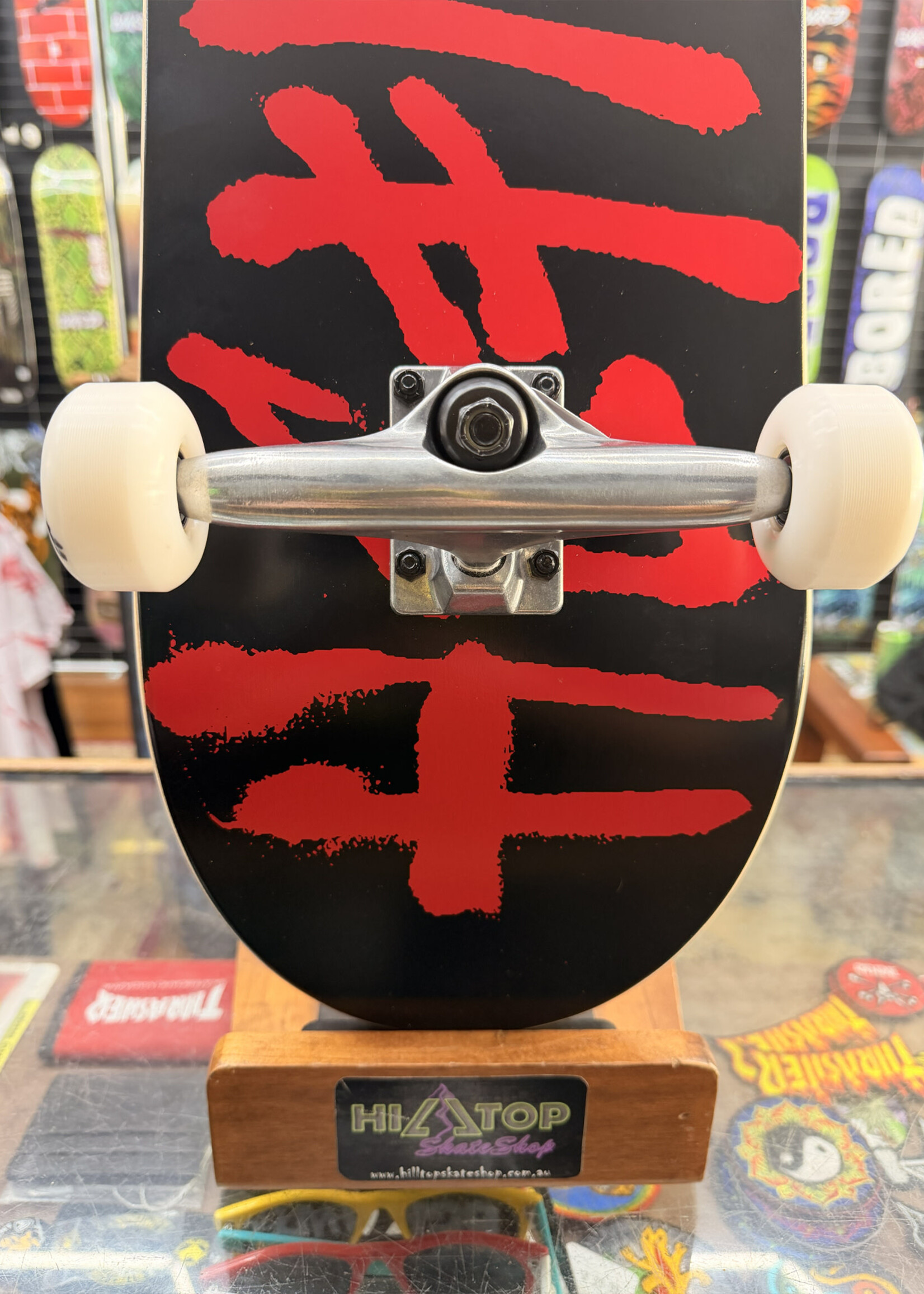 Deathwish Skateboards DEATHWISH - Deathspray Black/Red Complete - 8.5"