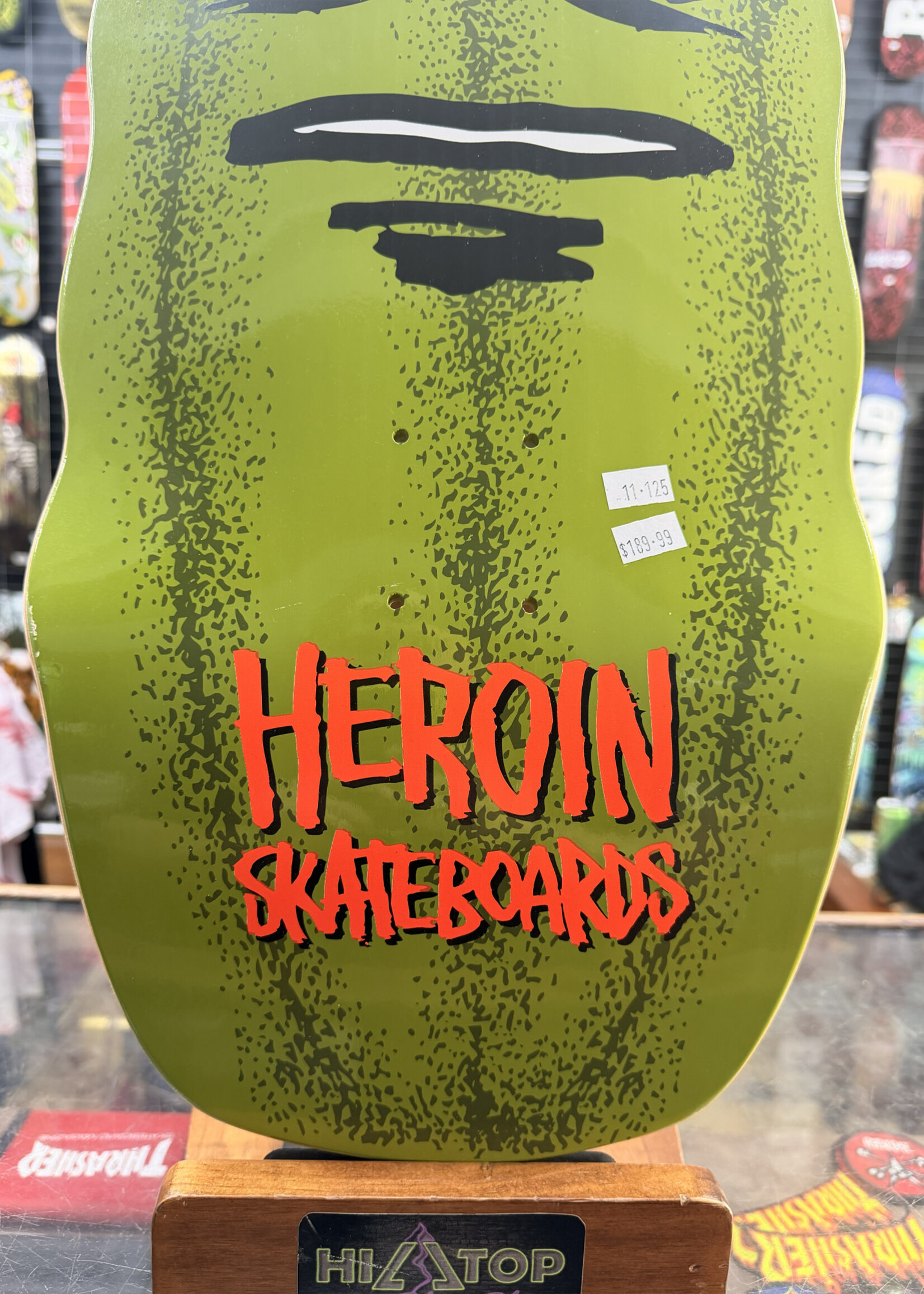 HEROIN SKATEBOARDS HEROIN SKATEBOARDS - The Pickle 2 Deck - 11.125"