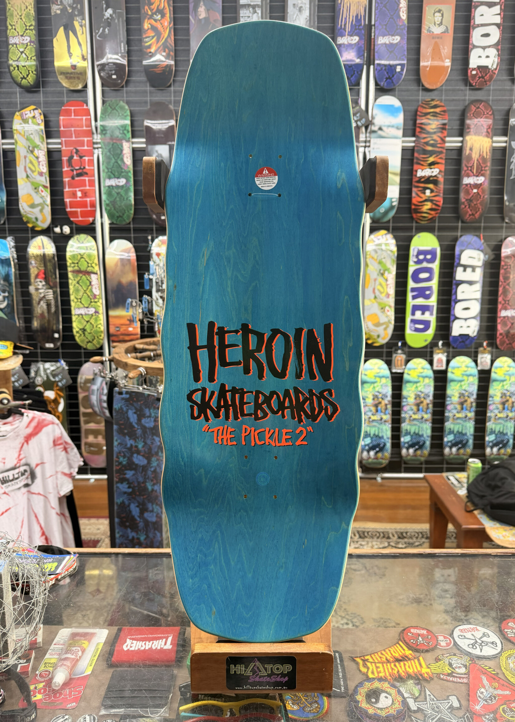 HEROIN SKATEBOARDS HEROIN SKATEBOARDS - The Pickle 2 Deck - 11.125"