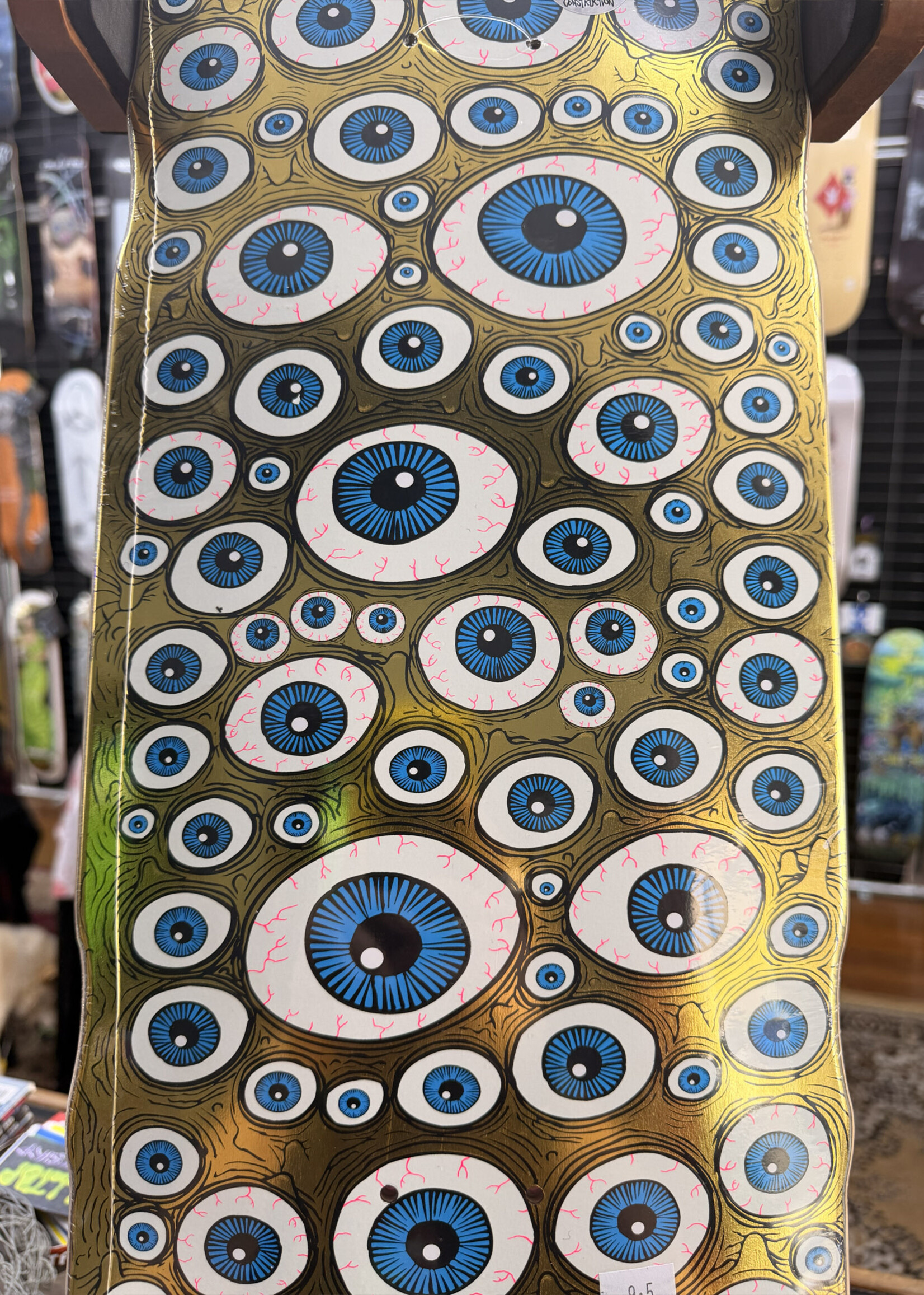 HEROIN SKATEBOARDS HEROIN SKATEBOARDS - Seeing Double Mutated Double Deck - 9.5"