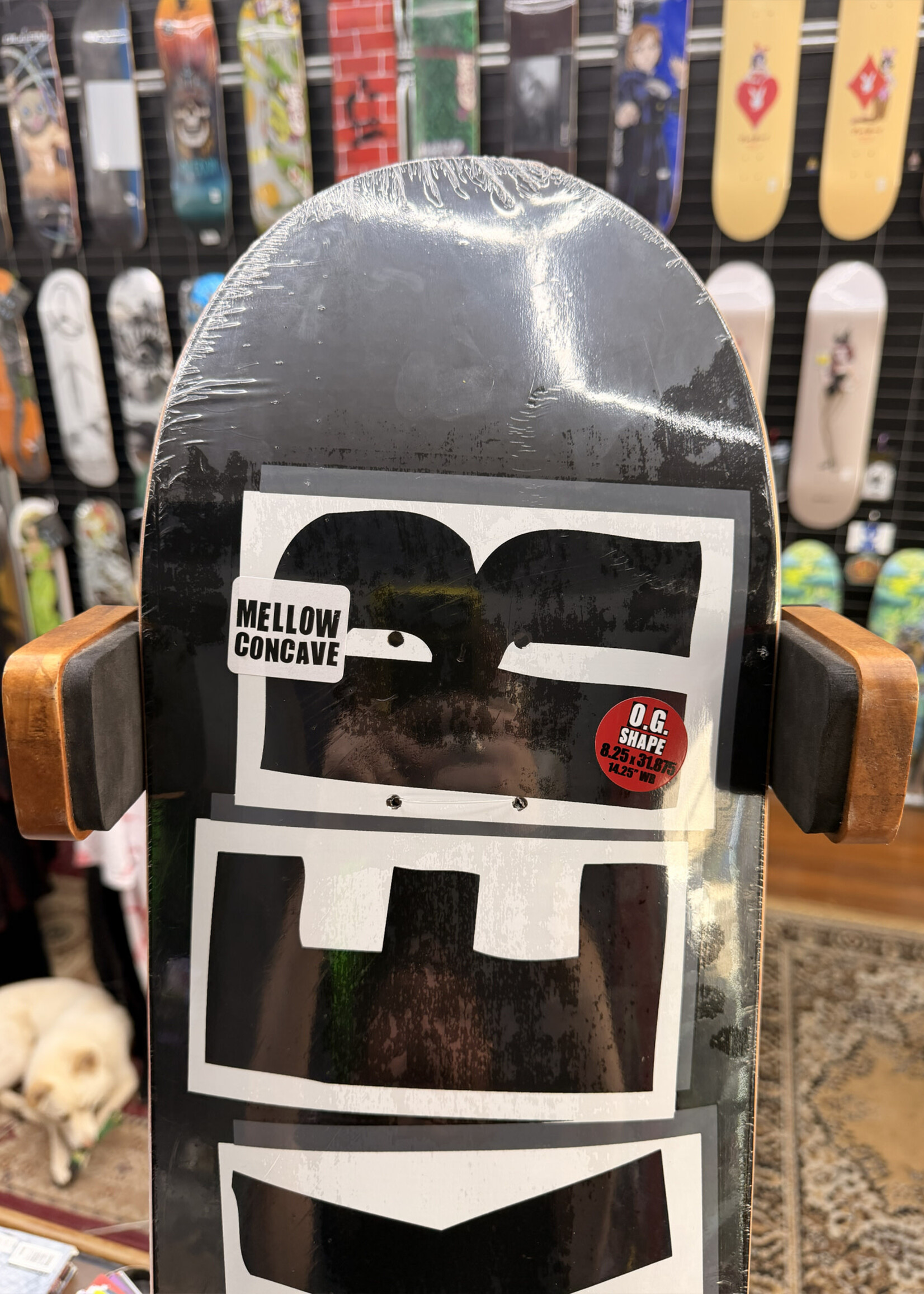 BAKER SKATEBOARDS BAKER - OG Logo Black/White Deck - 8.25"