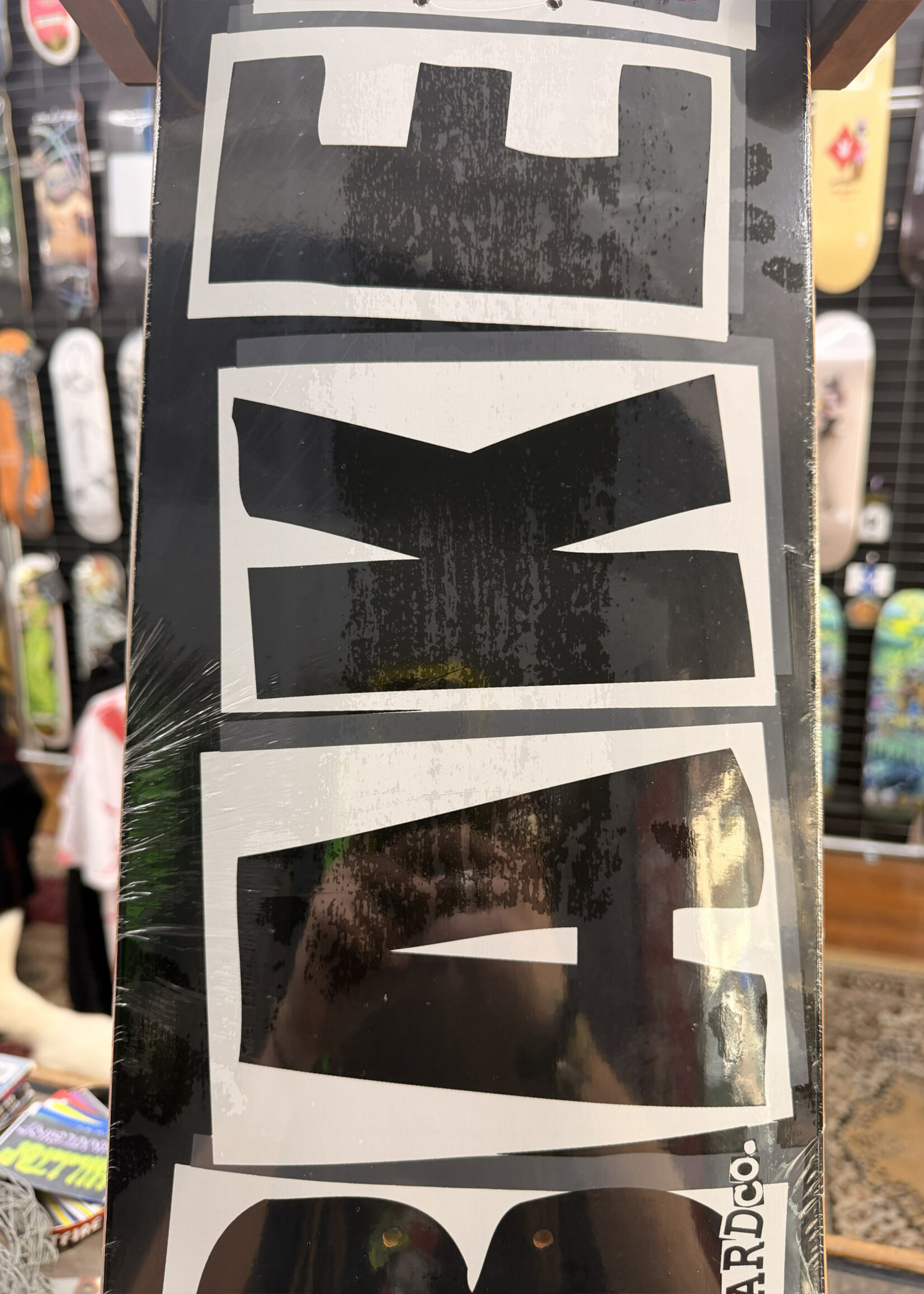 BAKER SKATEBOARDS BAKER - OG Logo Black/White Deck - 8.25"