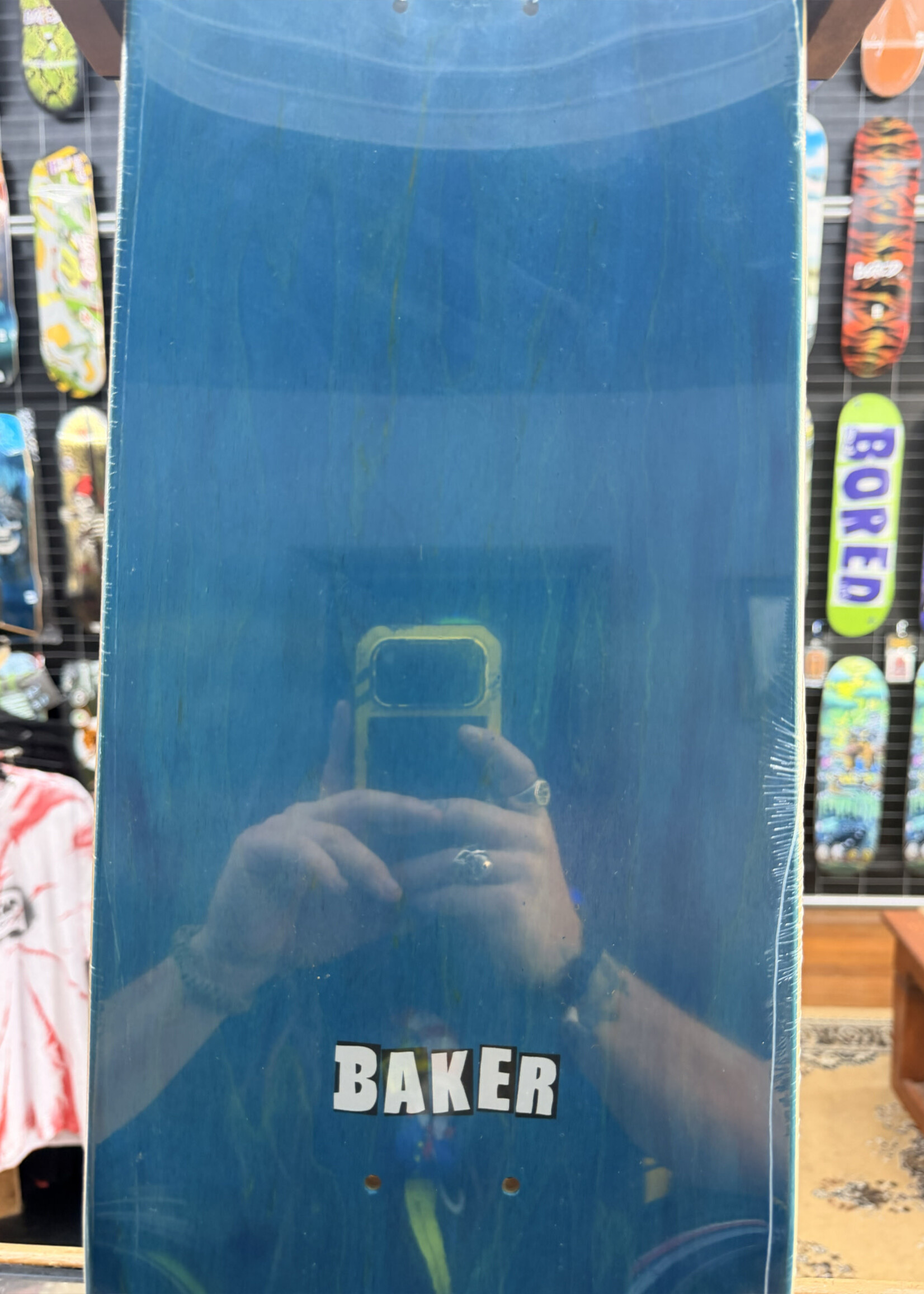 BAKER SKATEBOARDS BAKER - OG Logo Black/White Deck - 8.25"