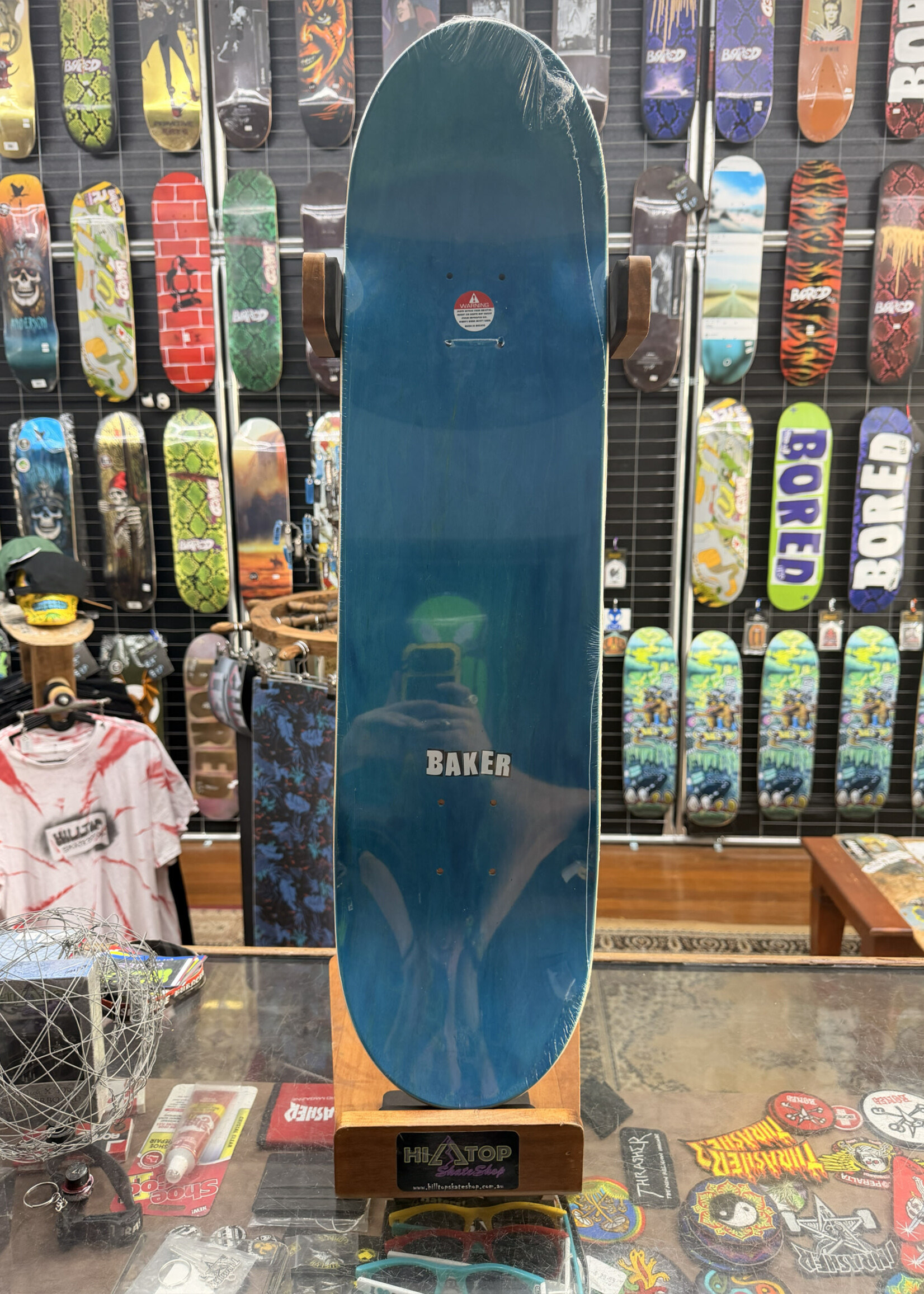 BAKER SKATEBOARDS BAKER - OG Logo Black/White Deck - 8.25"