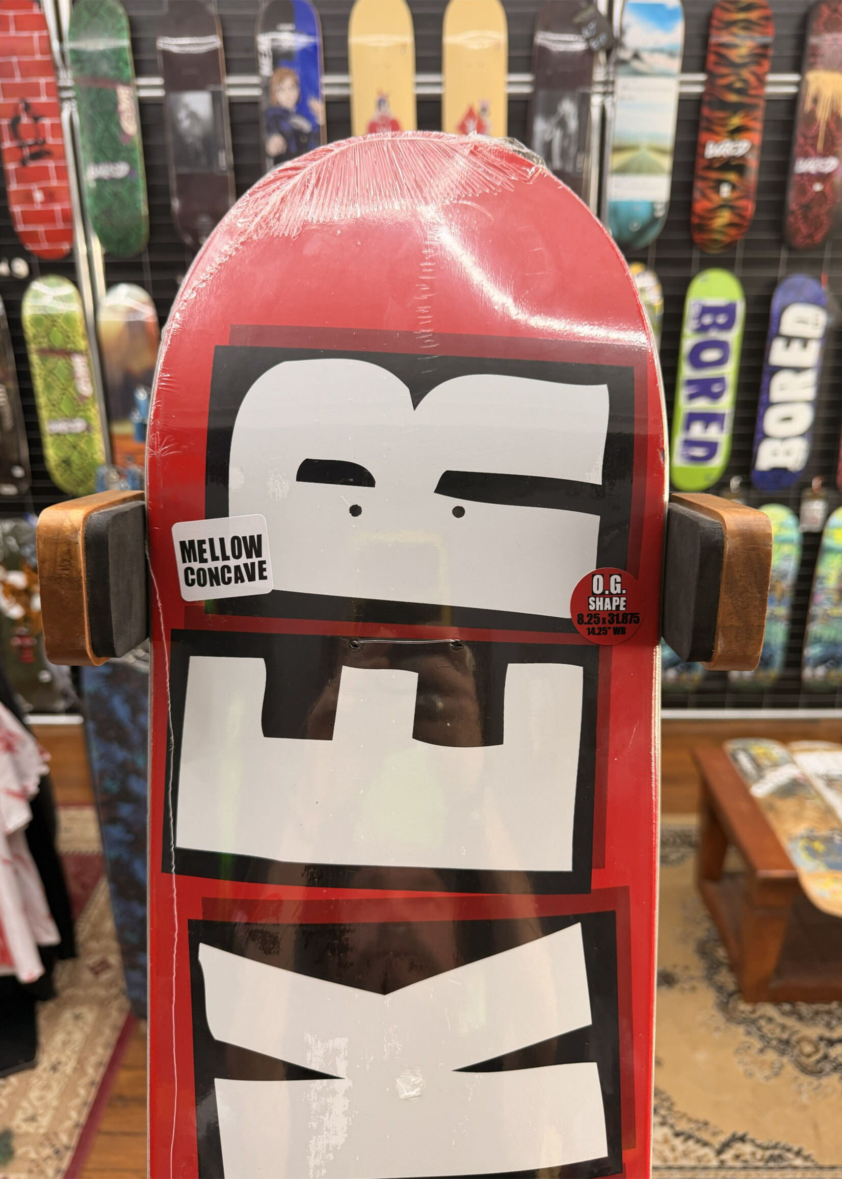 BAKER SKATEBOARDS BAKER - OG Logo Red/White Deck - 8.25"