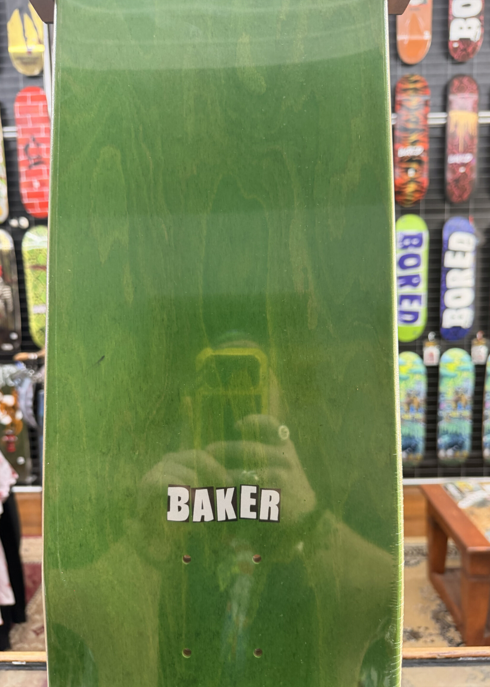 BAKER SKATEBOARDS BAKER - OG Logo Red/White Deck - 8.25"