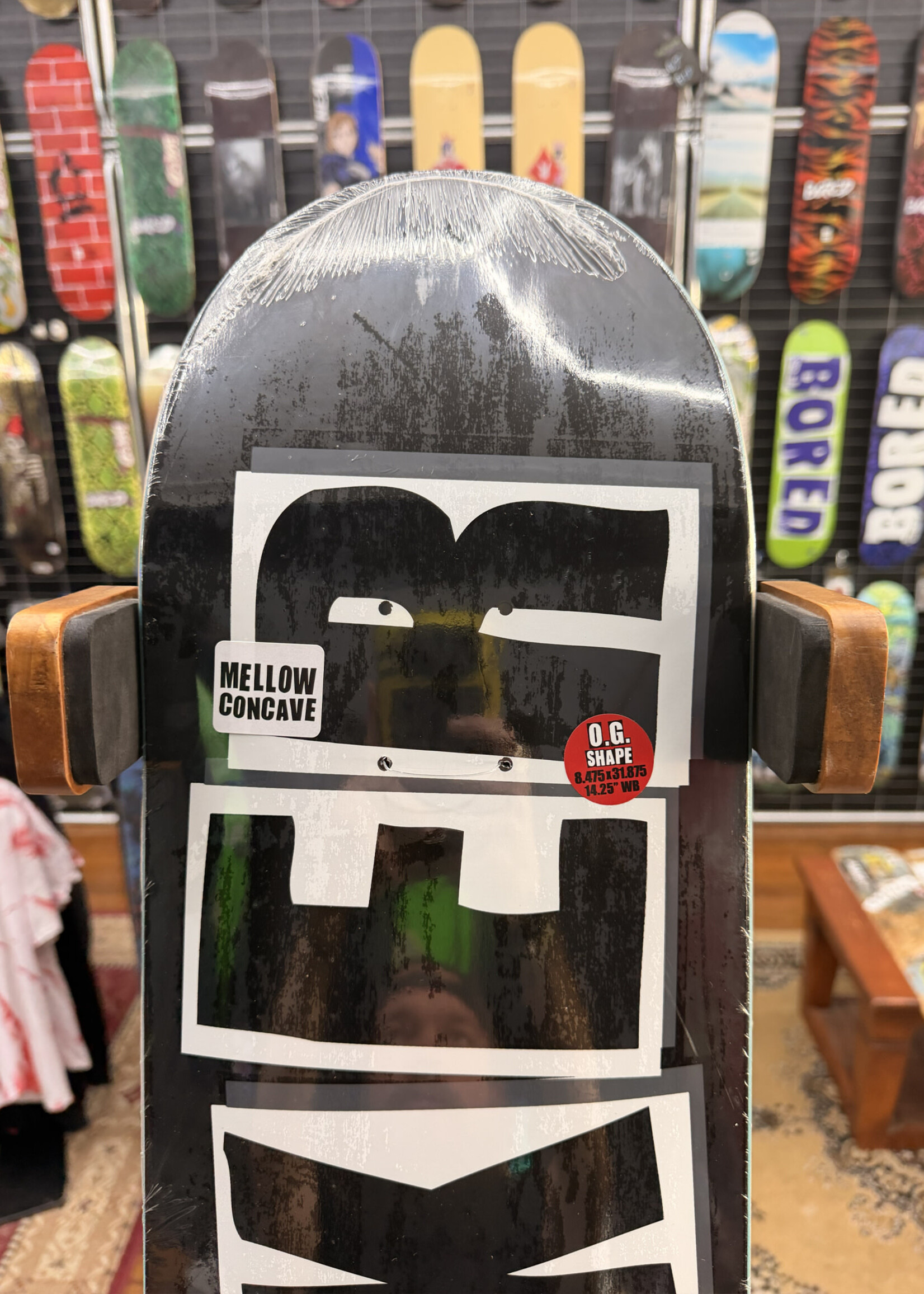 BAKER SKATEBOARDS BAKER - OG Logo Black/White Deck - 8.475"