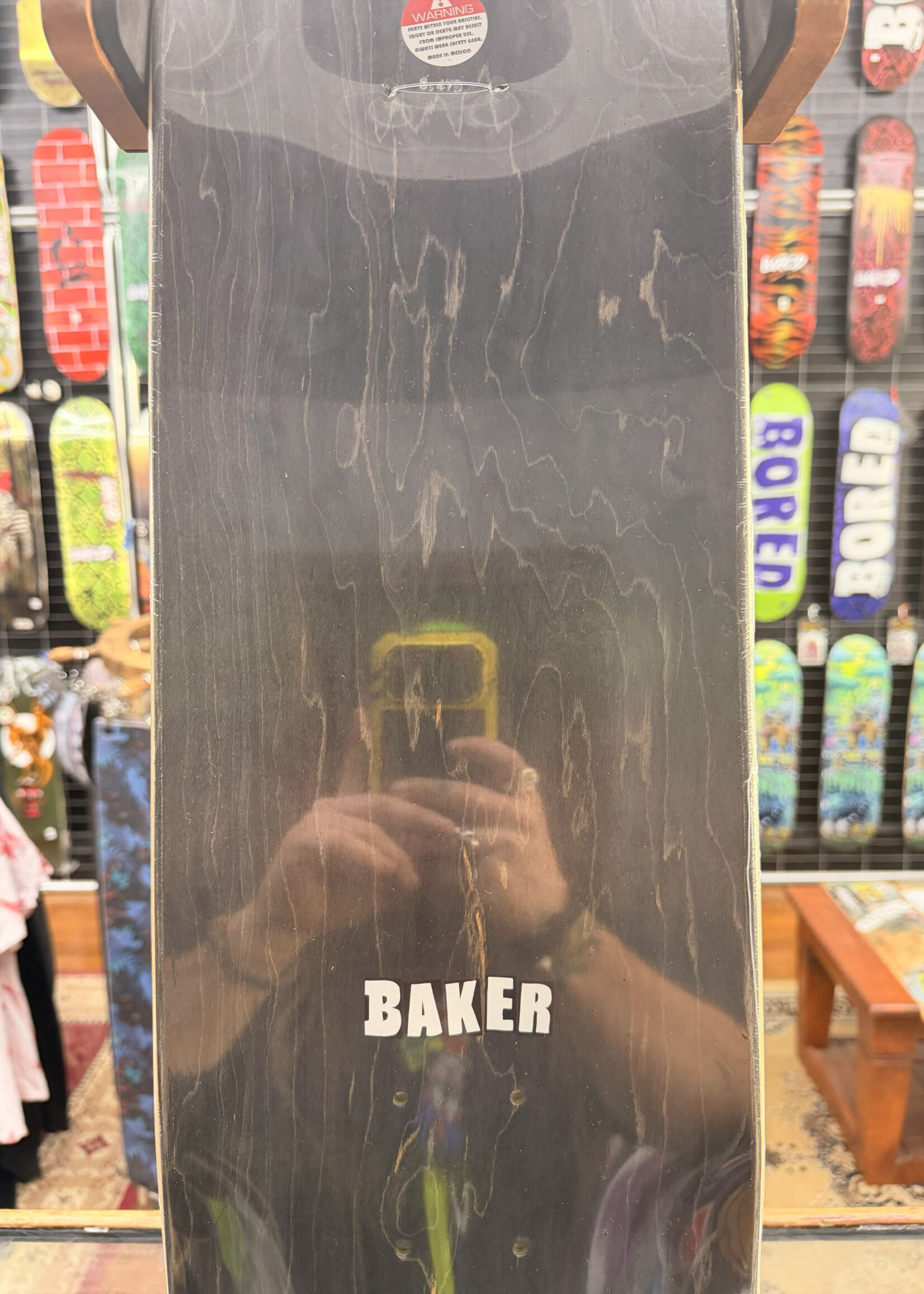 BAKER SKATEBOARDS BAKER - OG Logo Black/White Deck - 8.475"