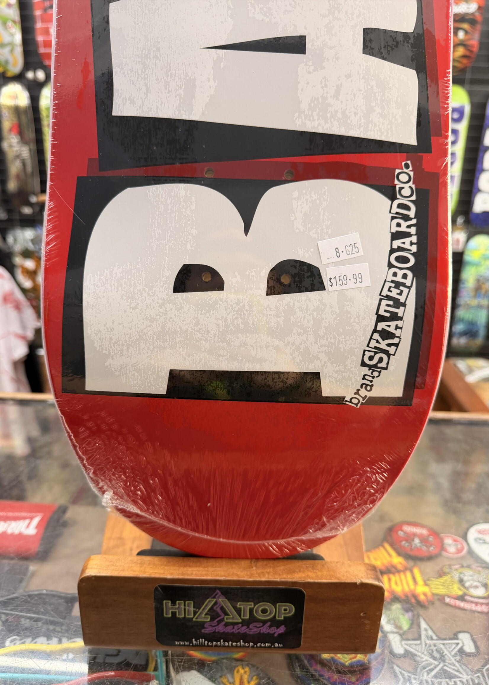 BAKER SKATEBOARDS BAKER - OG Logo Red/White Deck - 8.625"