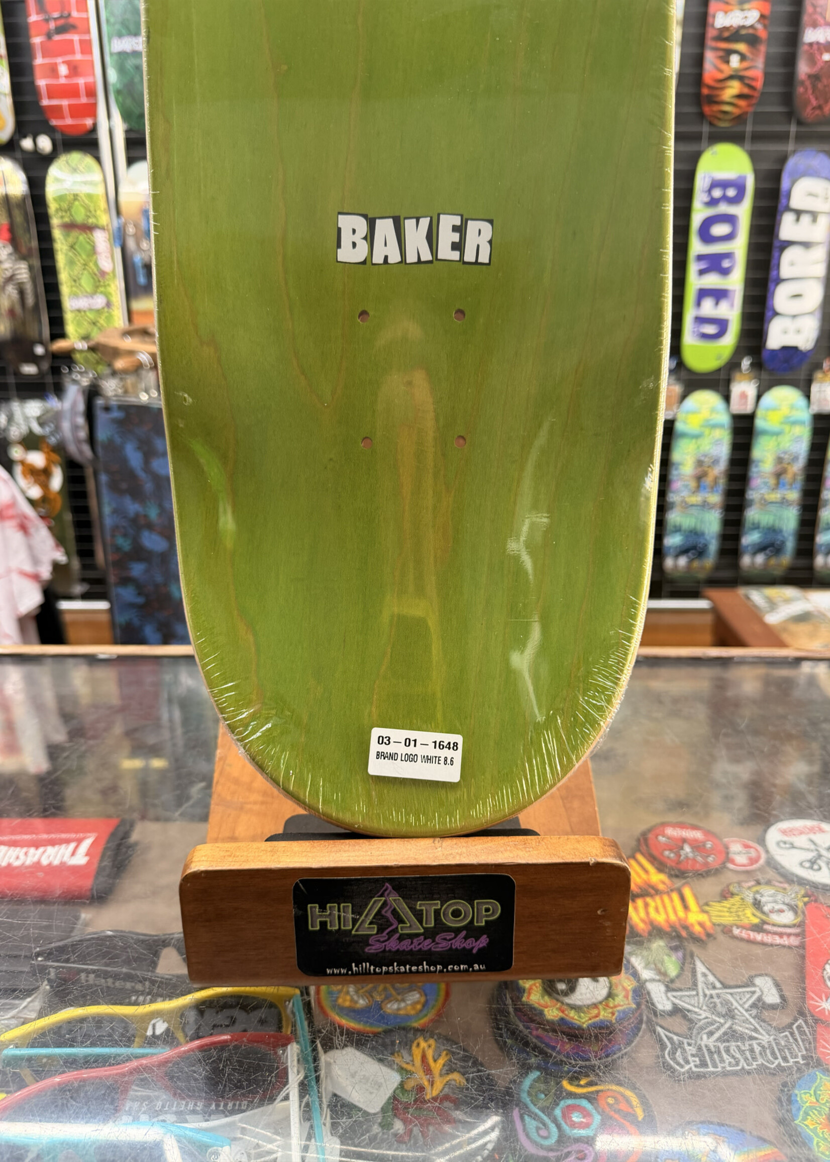 BAKER SKATEBOARDS BAKER - OG Logo Red/White Deck - 8.625"