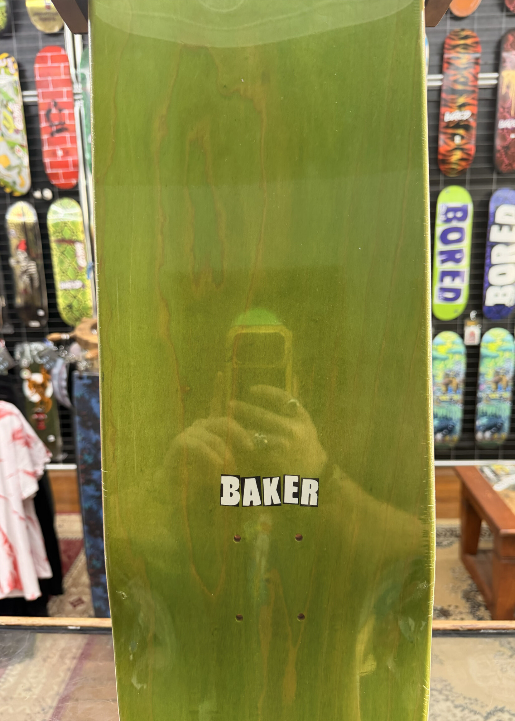 BAKER SKATEBOARDS BAKER - OG Logo Red/White Deck - 8.625"