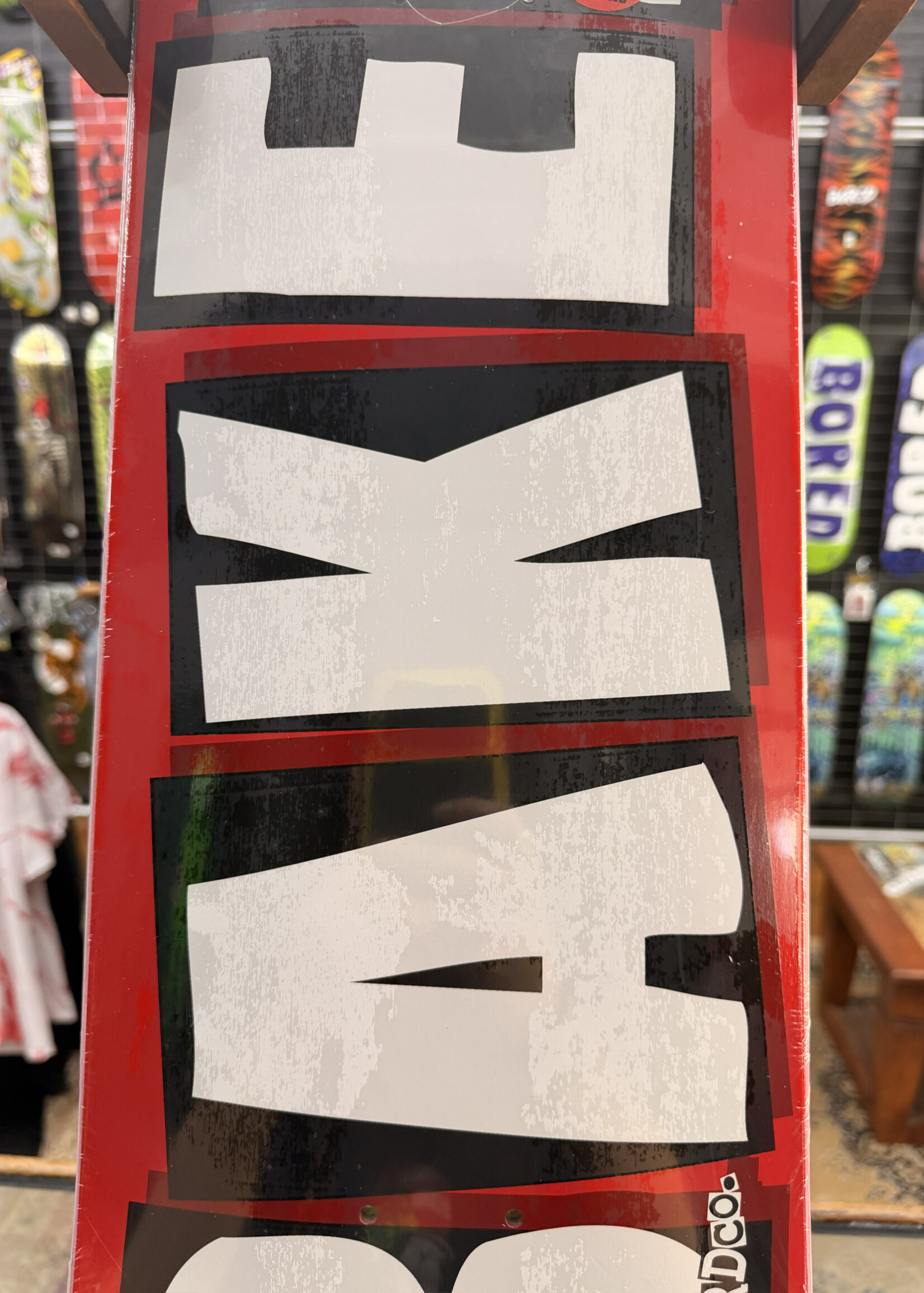 BAKER SKATEBOARDS BAKER - OG Logo Red/White Deck - 8.625"