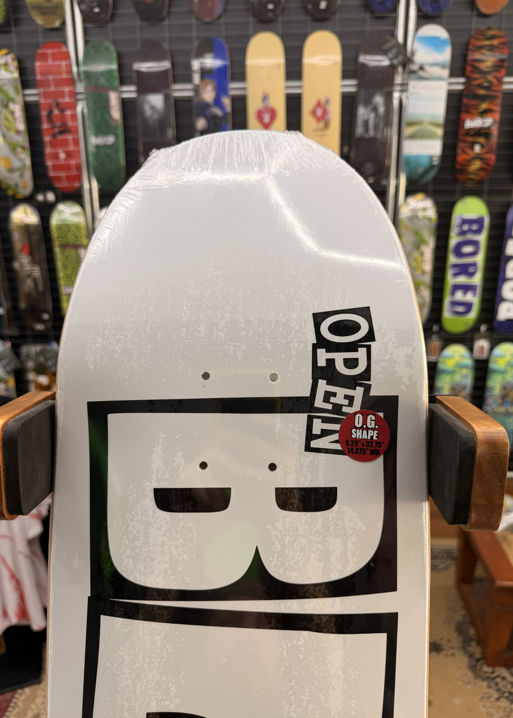 BAKER SKATEBOARDS BAKER - Nuge Open Beer Logo Deck - 9.25"