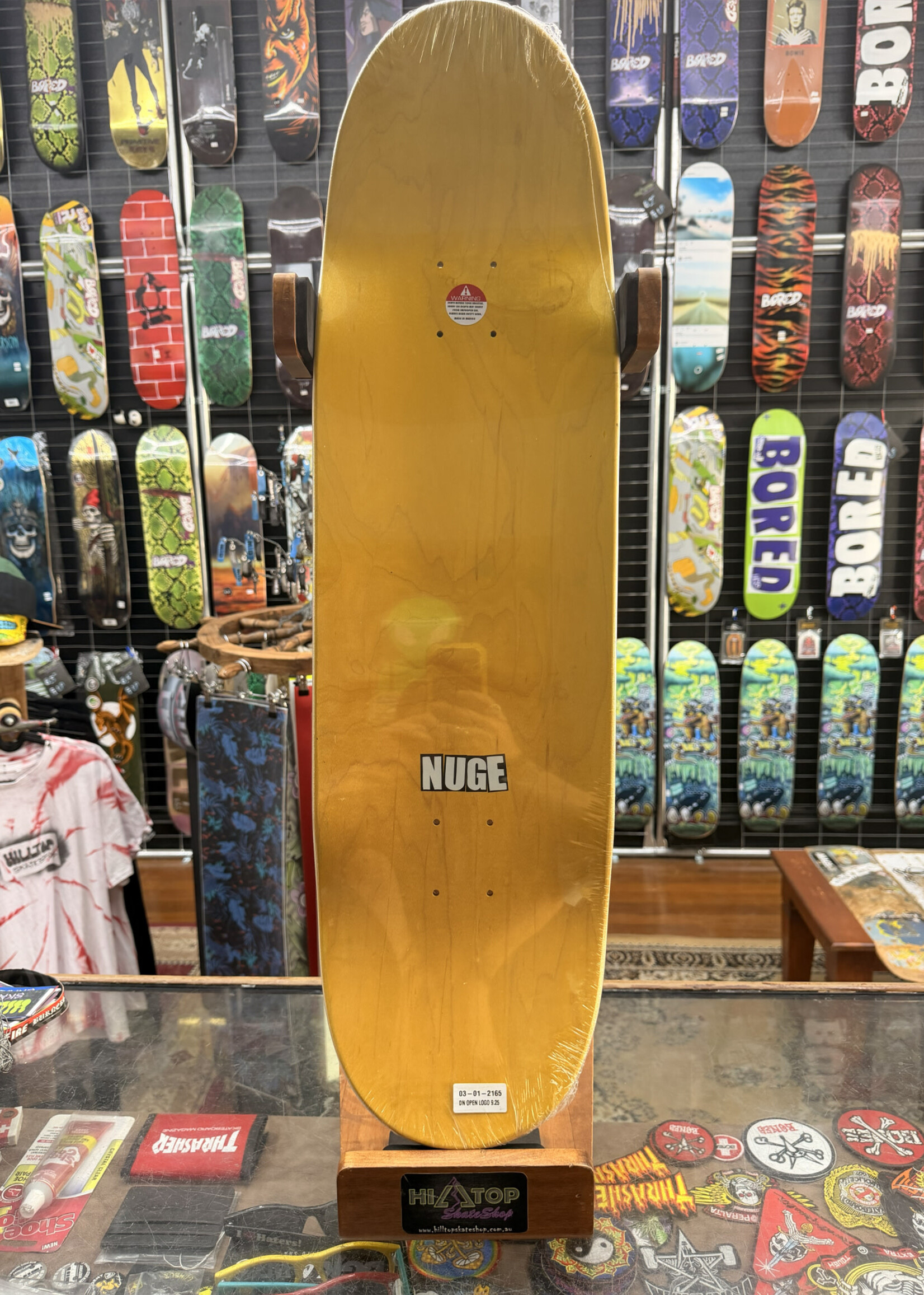 BAKER SKATEBOARDS BAKER - Nuge Open Beer Logo Deck - 9.25"