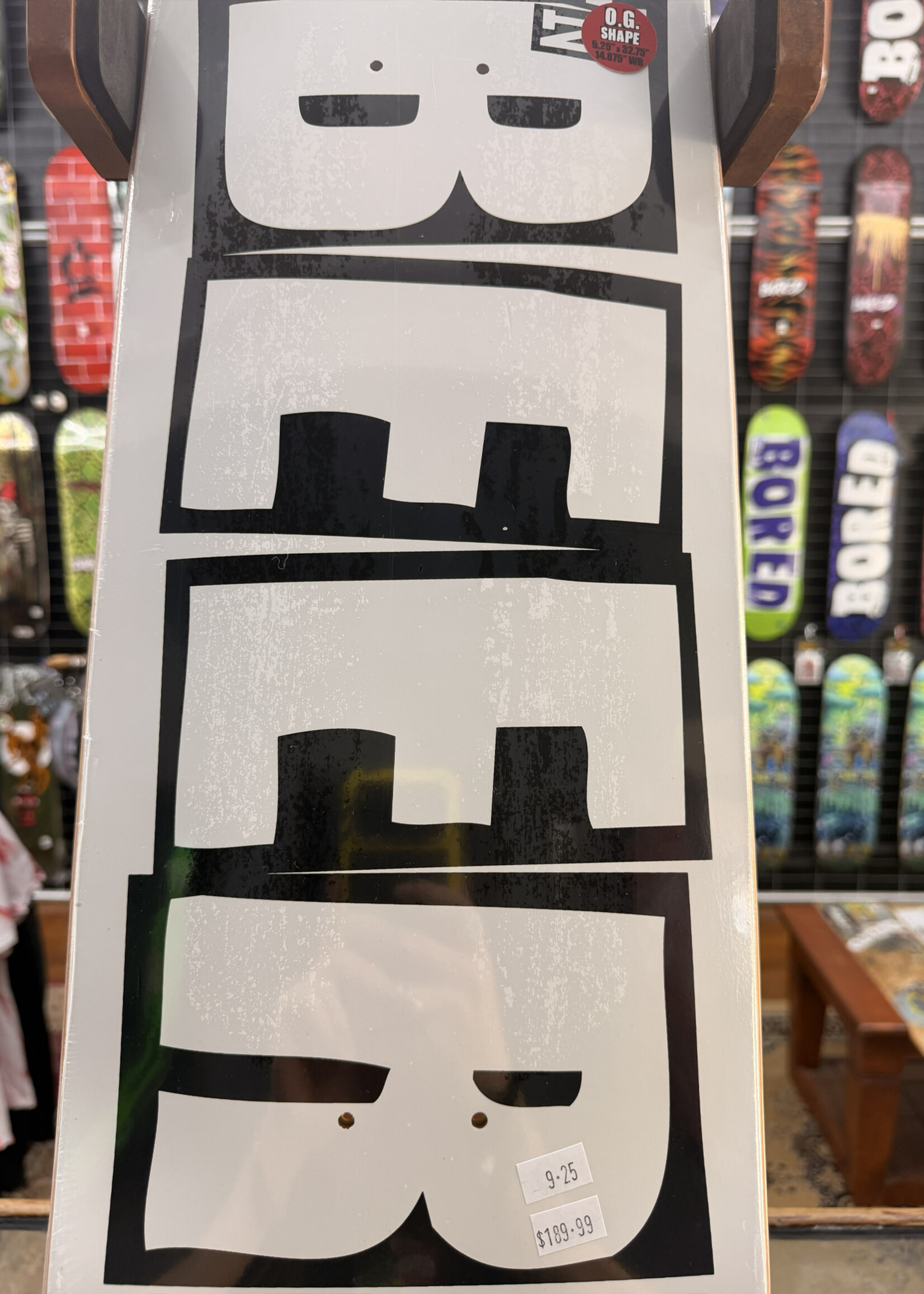 BAKER SKATEBOARDS BAKER - Nuge Open Beer Logo Deck - 9.25"