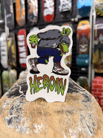 HEROIN SKATEBOARDS HEROIN SKATEBOARDS - Stomp Croc Sticker - 5.5"